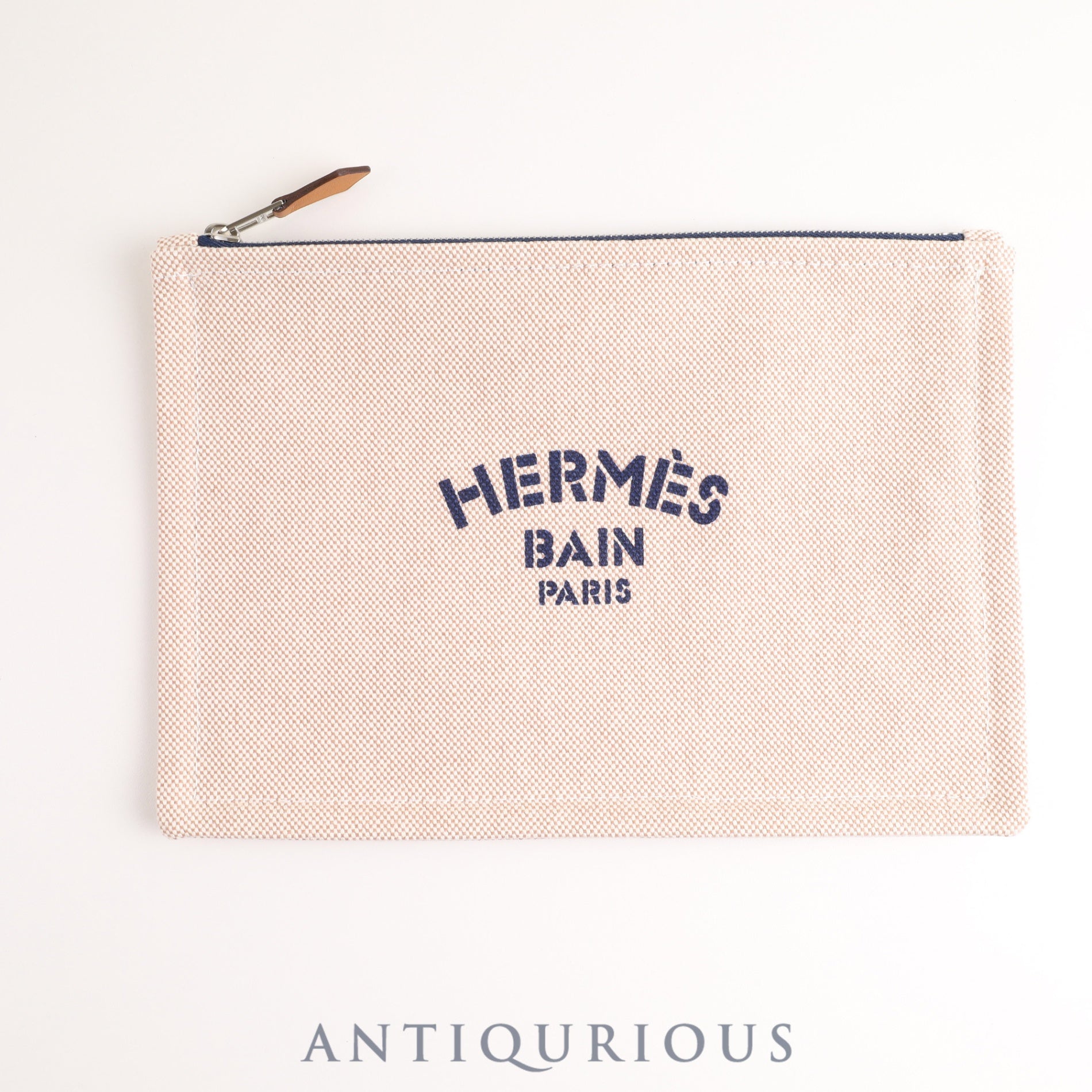 Hermes pouch New Yachting PM 100% cotton with box