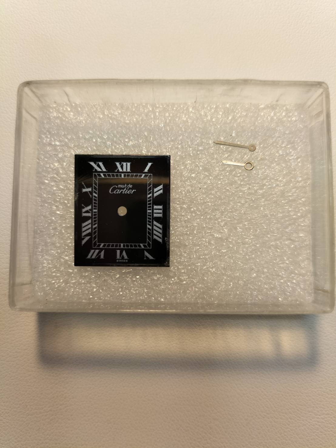 カルティエ マストタンク LM 6 手巻き Cal.78-1 SV925 革 純正ピンバックル(GP)ブラックローマン文字盤(SWISS表記)オーバーホール済み 新品仕上げ済み