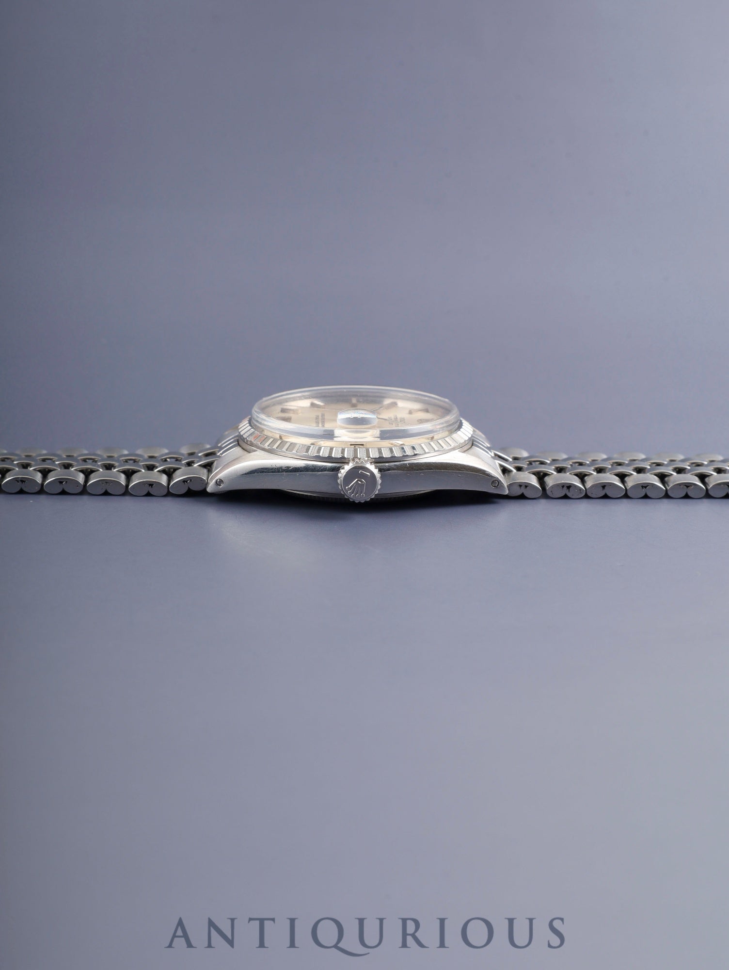 ロレックス デイトジャスト 1603 自動巻き Cal.1570 SS SS シルバー文字盤 24番台(1968年)オーバーホール済み