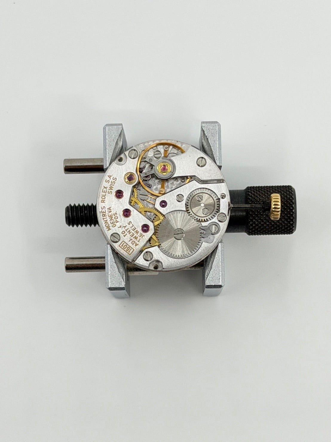 Rolex Cellini 4083 Manual Winding Caliber 1601 750YG Leather Watch with Genuine Pin Buckle (GP) Champagne Dial E Series (1990-1991) Overhauled