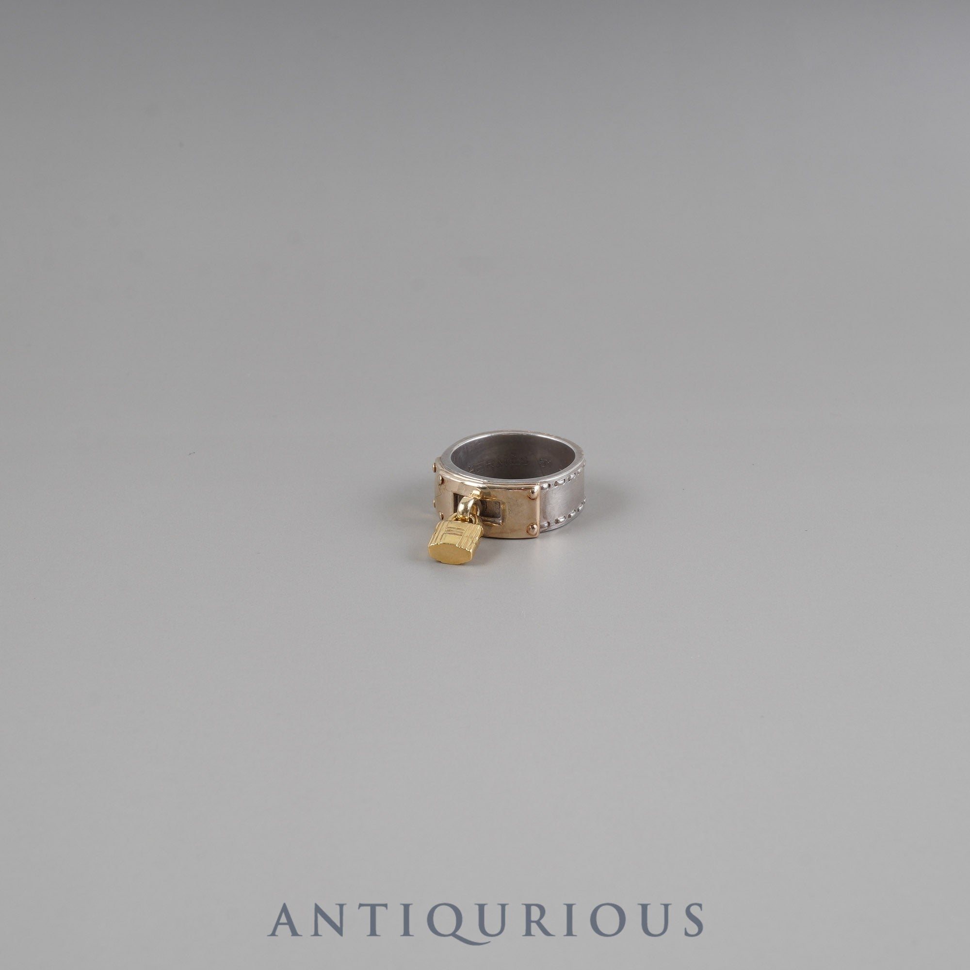 エルメス リング ケリー SV925/750 #51