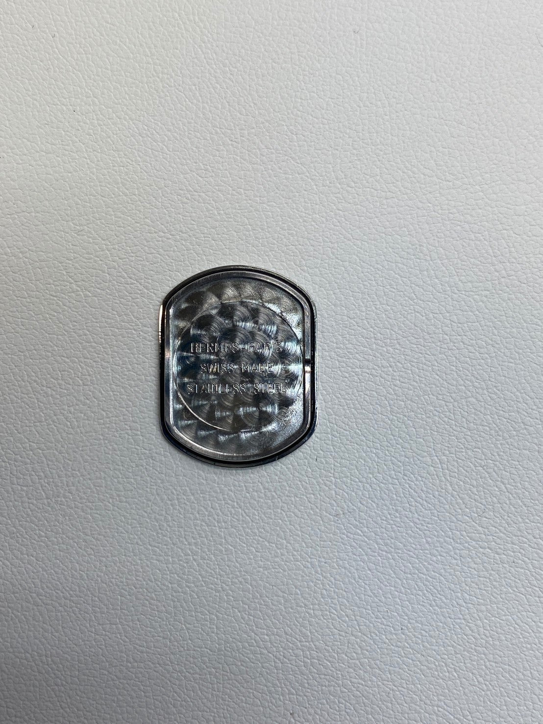 Hermes Rally RA1.210 Quartz Cal.976.001 SS Grey Dial Warranty (2005) Box Overhauled