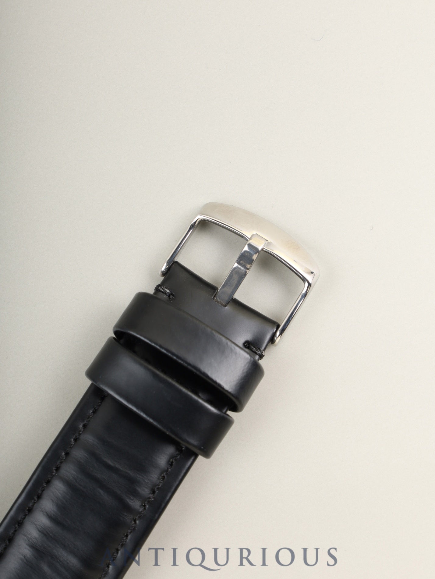 カルティエ タンク ディヴァン ミニ W6300255 / 2599 クォーツ Cal.157 SS 革 社外ピンバックル(SS)シルバーローマン文字盤 オーバーホール済み