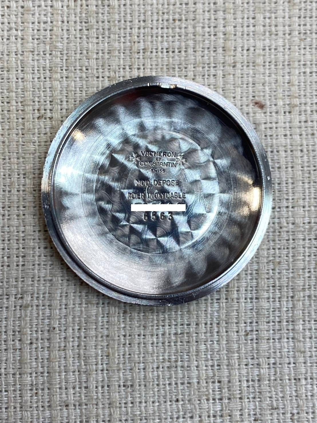 ヴァシュロン・コンスタンタン ラウンドケース 6563 手巻き Cal.1002/2 SS シルバー文字盤 35mm 箱
