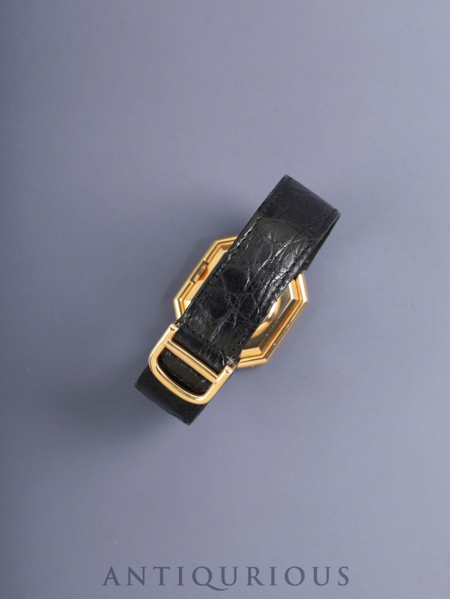 Cartier Ceinture XL 17001 Automatic Cal.2670 750YG Original Leather Strap Original D-Buckle (750YG) White Roman Dial (PARIS designation) Overhauled