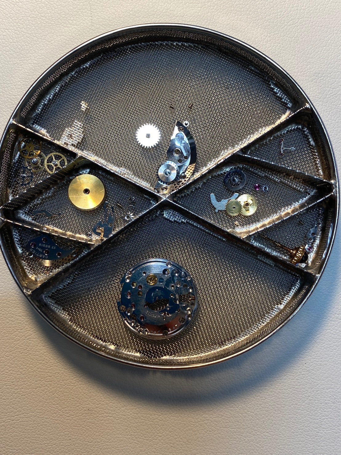 Cartier Must Tank LM Manual winding Cal.78-1 SV925 Leather Genuine buckle (GP) Black onyx dial Overhauled