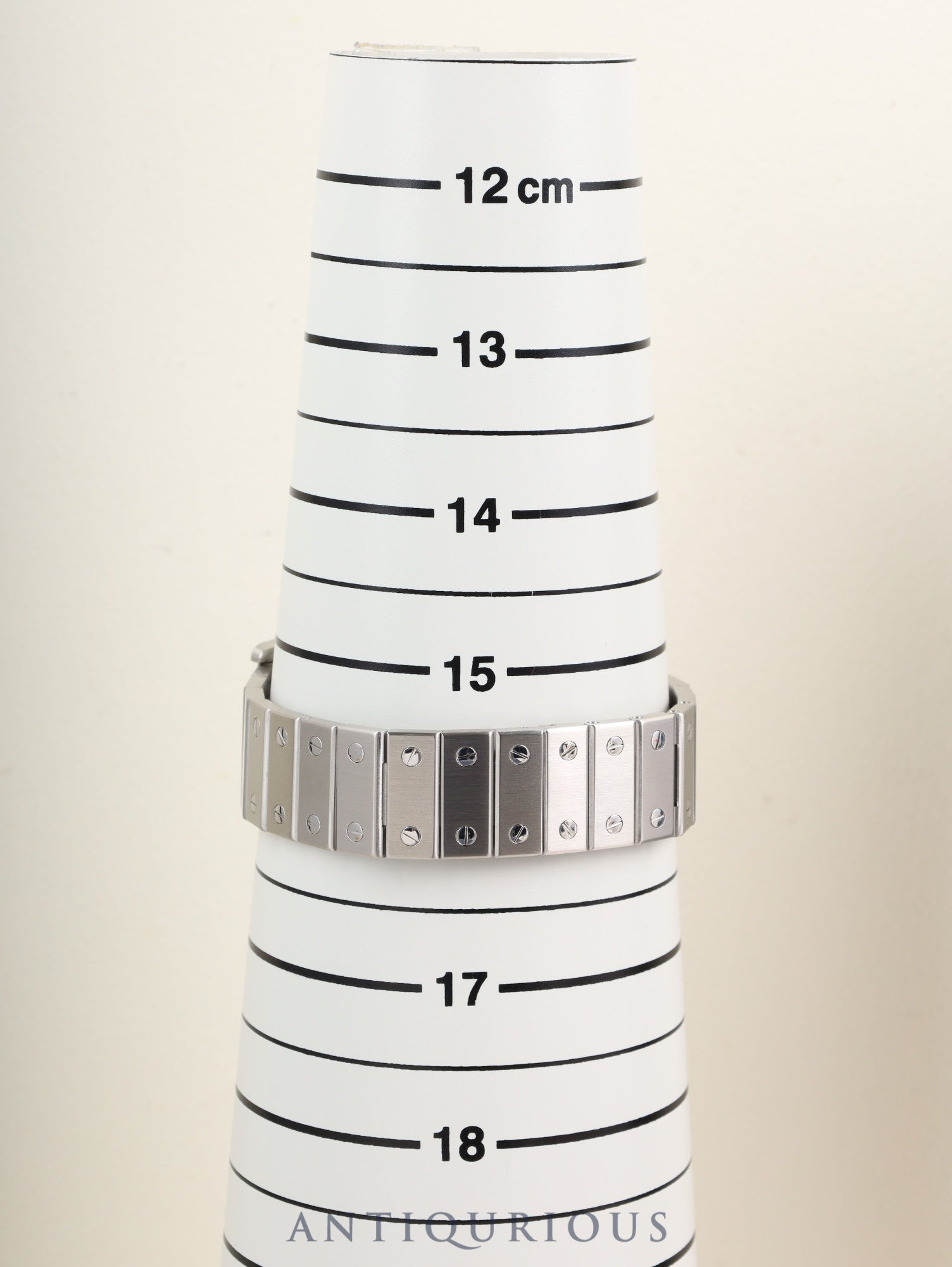 Cartier Santos Galbee LM 9172960 Automatic Caliber 2671 Stainless Steel Ivory Roman Dial Box Booklet Overhauled