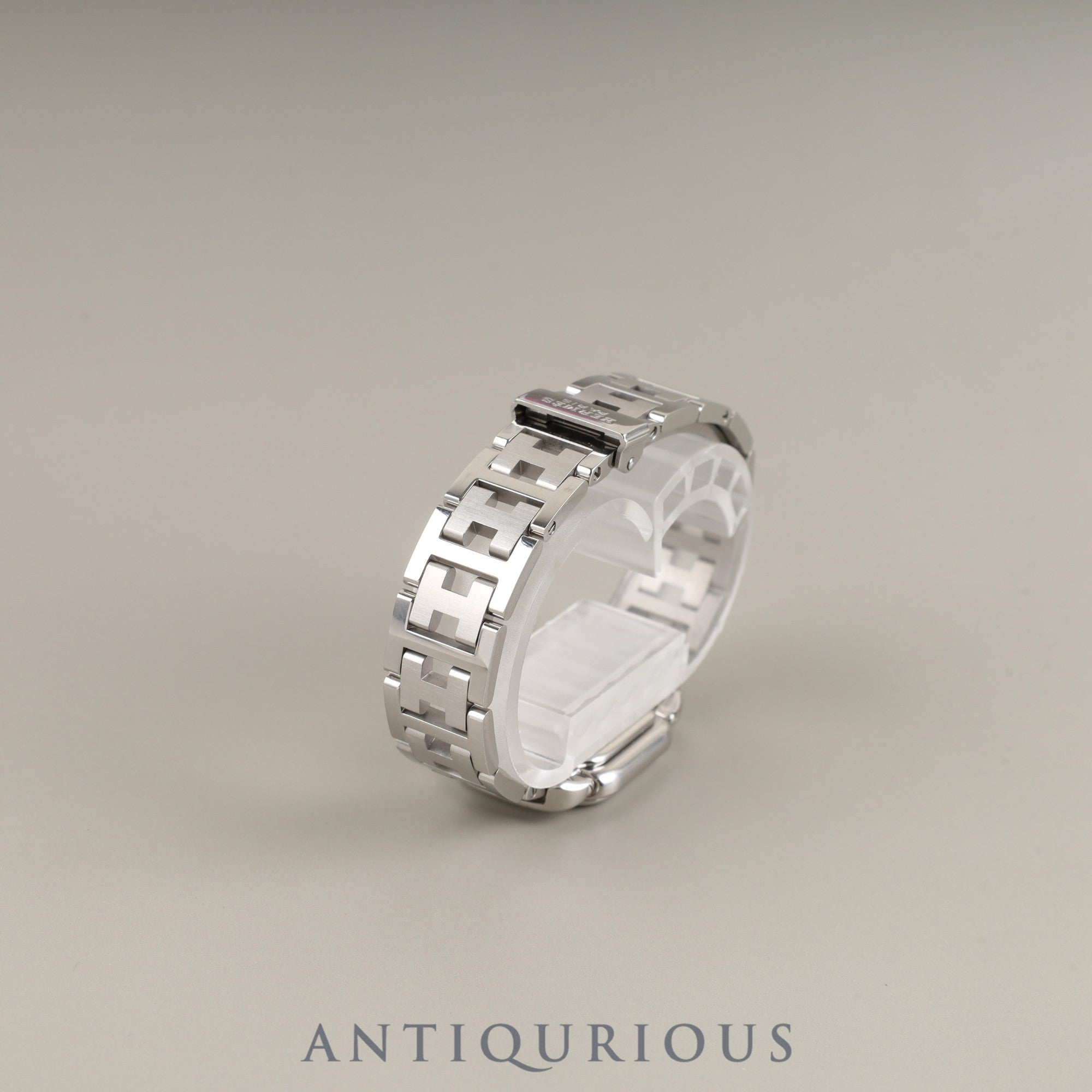 エルメス ラリー RA2.210 クォーツ Cal.980.153 SS SS グレー文字盤 保証書 箱 冊子 オーバーホール済み