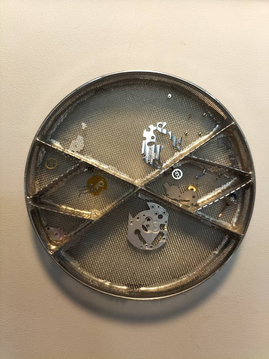 カルティエ マストタンク SM 6057002 クォーツ Cal.057 SV925 革 純正尾錠(SS)ホワイトローマン文字盤 オーバーホール済み 新品仕上げ済み