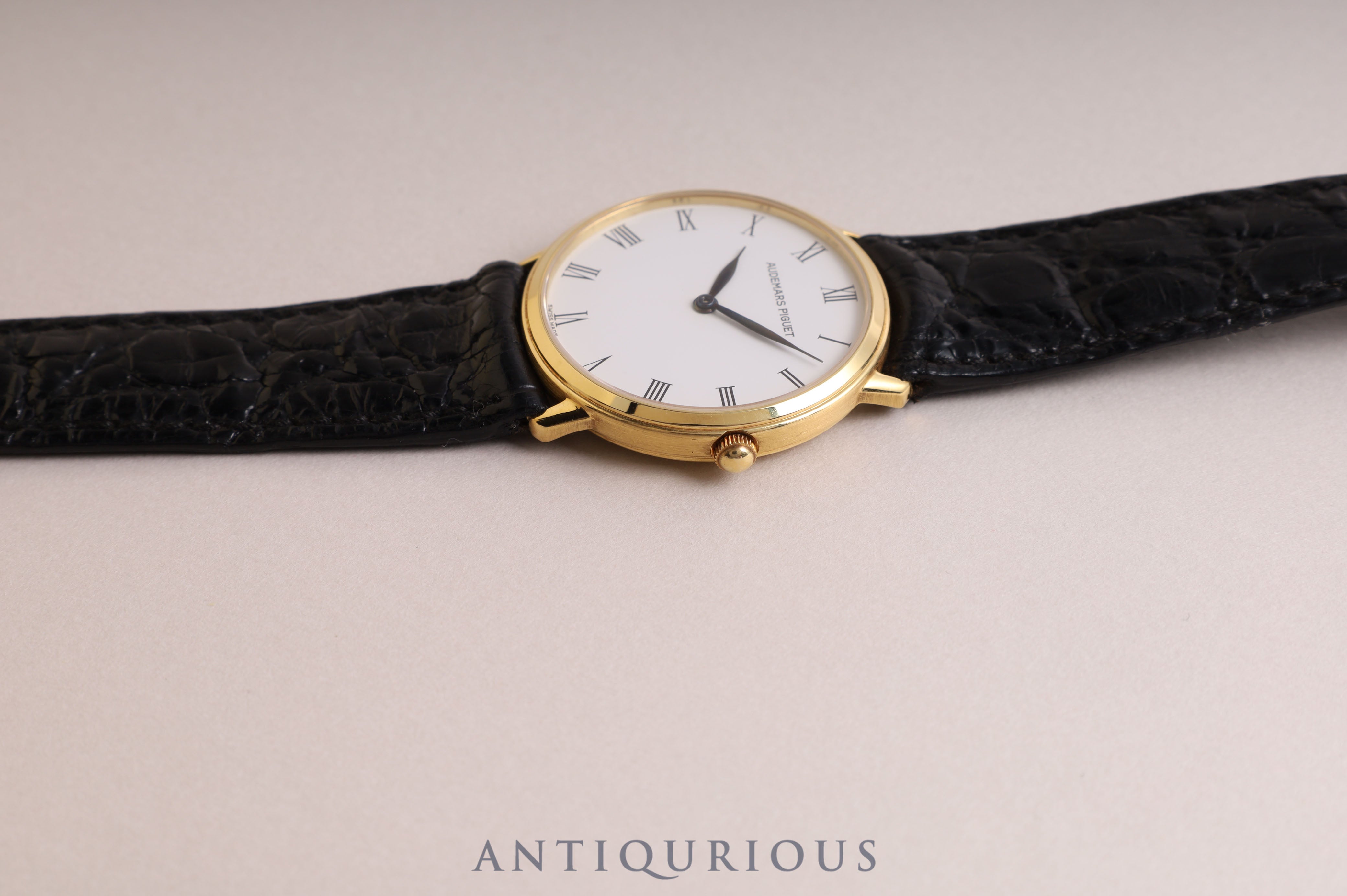 Audemars Piguet YG case white dial