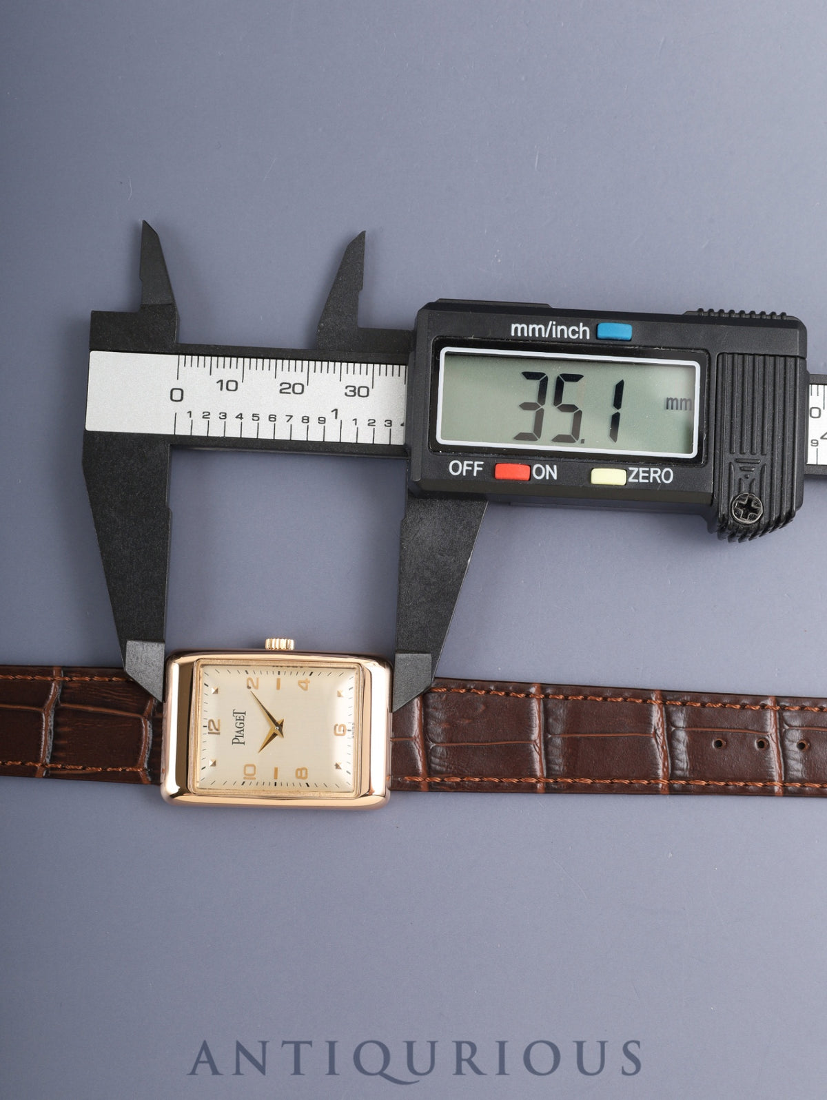 Piaget Altiplano 9952, Manual Wind, Cal. 9P2, 18K Pink Gold, Leather strap with original pin buckle (18K Pink Gold), Champagne dial with stylized Arabic numerals (SWISS signed), overhauled.