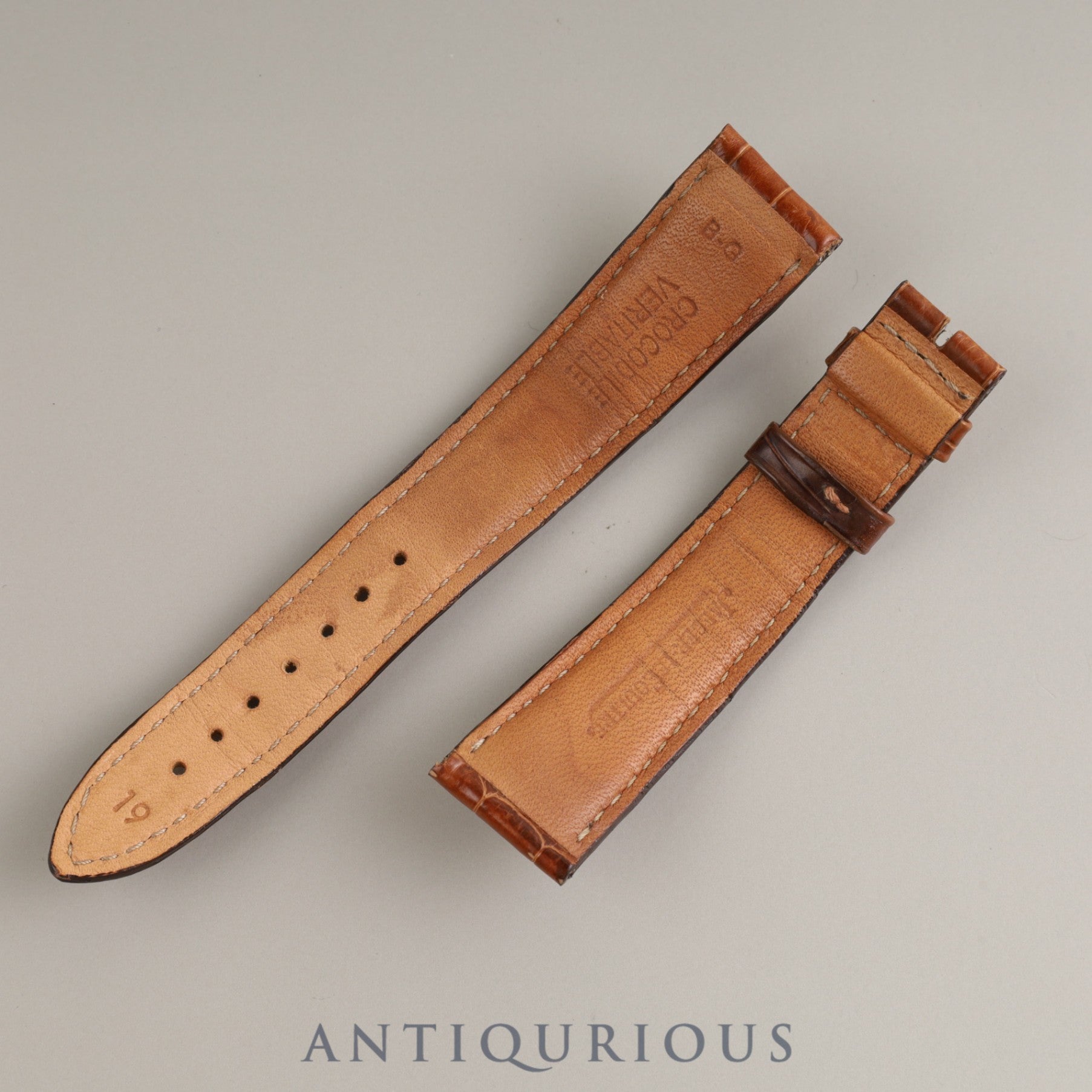 ジャガー・ルクルト ビッグレベルソ Q2708420(270.8.62)手巻き Cal.822 SS 革 純正バックル(SS)シルバー文字盤 箱 説明書 替えベルト