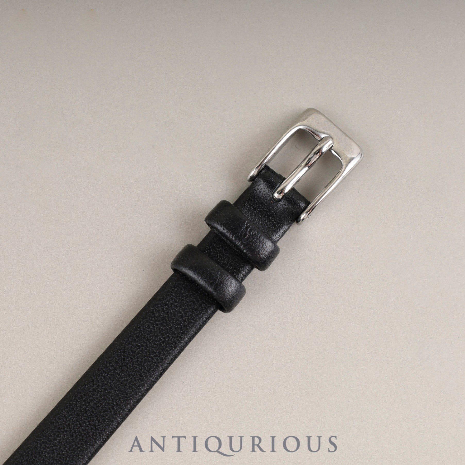 Omega De Ville, manual winding, stainless steel, leather, non-original buckle (SS), silver dial, overhauled