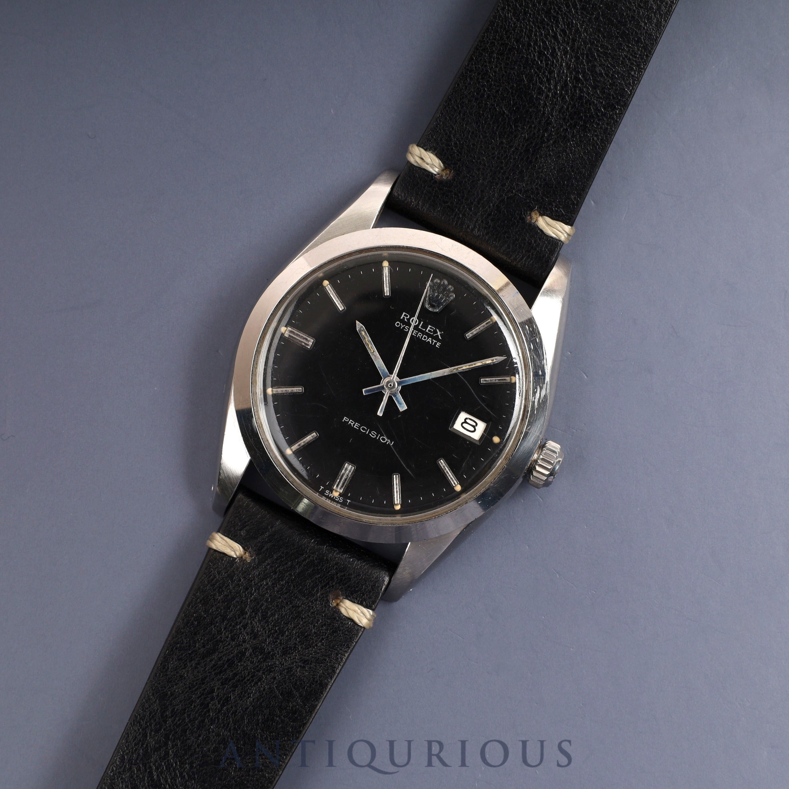 Rolex Oysterdate Precision 6694 Black Dial 1965