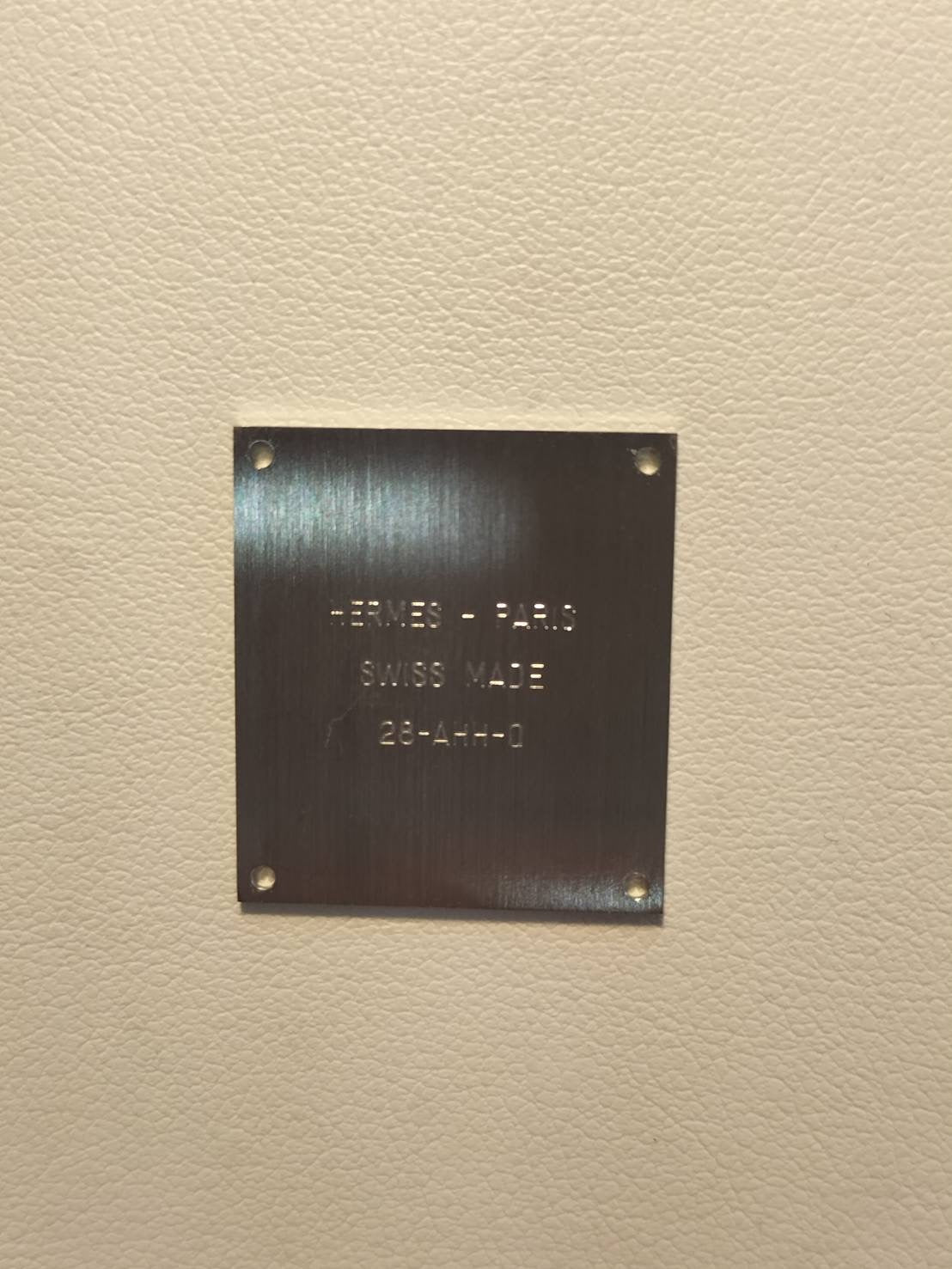 エルメス ケープコッド CC1.210a クォーツ Cal.976.001 SS 革 純正ピンバックル(SS) シルバー文字盤(SWISS MADE表記) 箱 冊子 保証書(2019年)オーバーホール済み