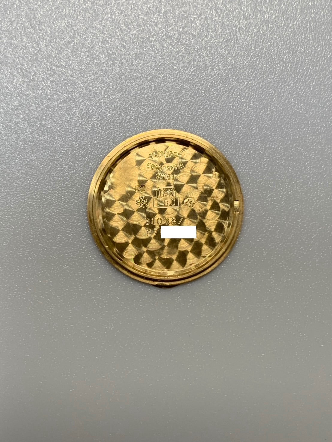 Vacheron Constantin Essential 31039 Manual Winding Cal.1132.2 750YG Original Leather Strap Original Pin Buckle (750YG) Champagne Dial (Diamond / Sigma Dial) Box Case Overhauled