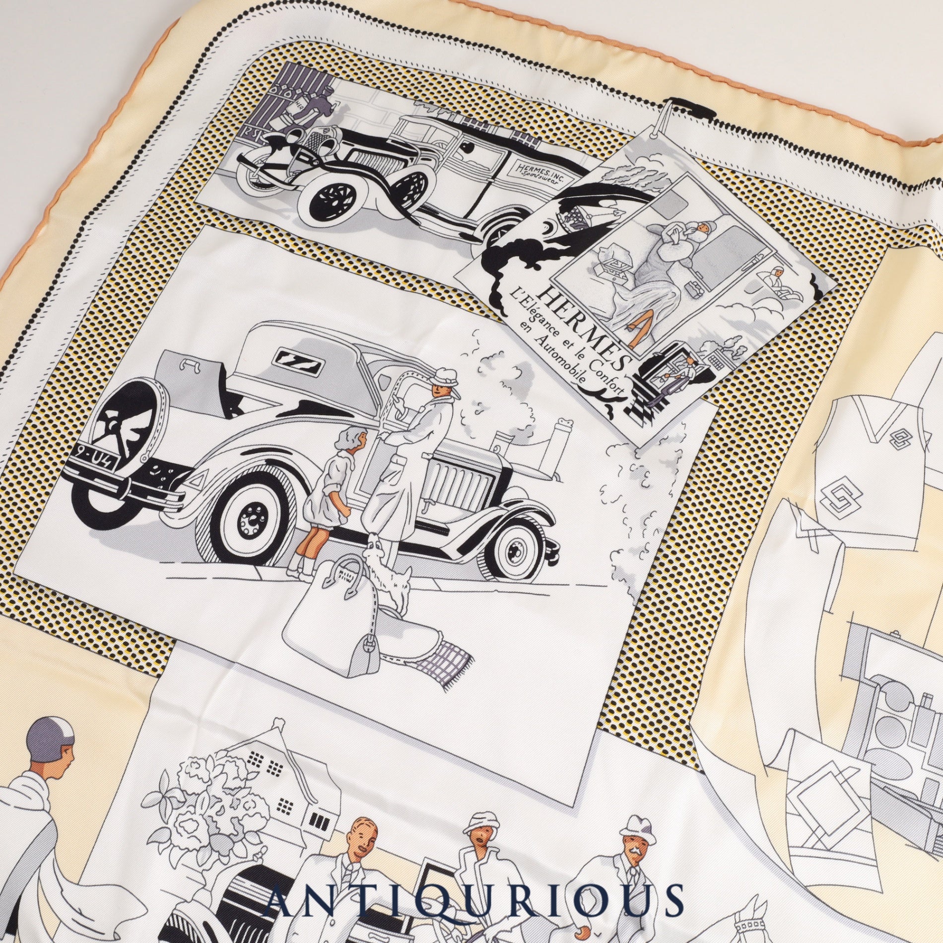 Hermes Scarf Carre 70 Car Comfort SILK 100%