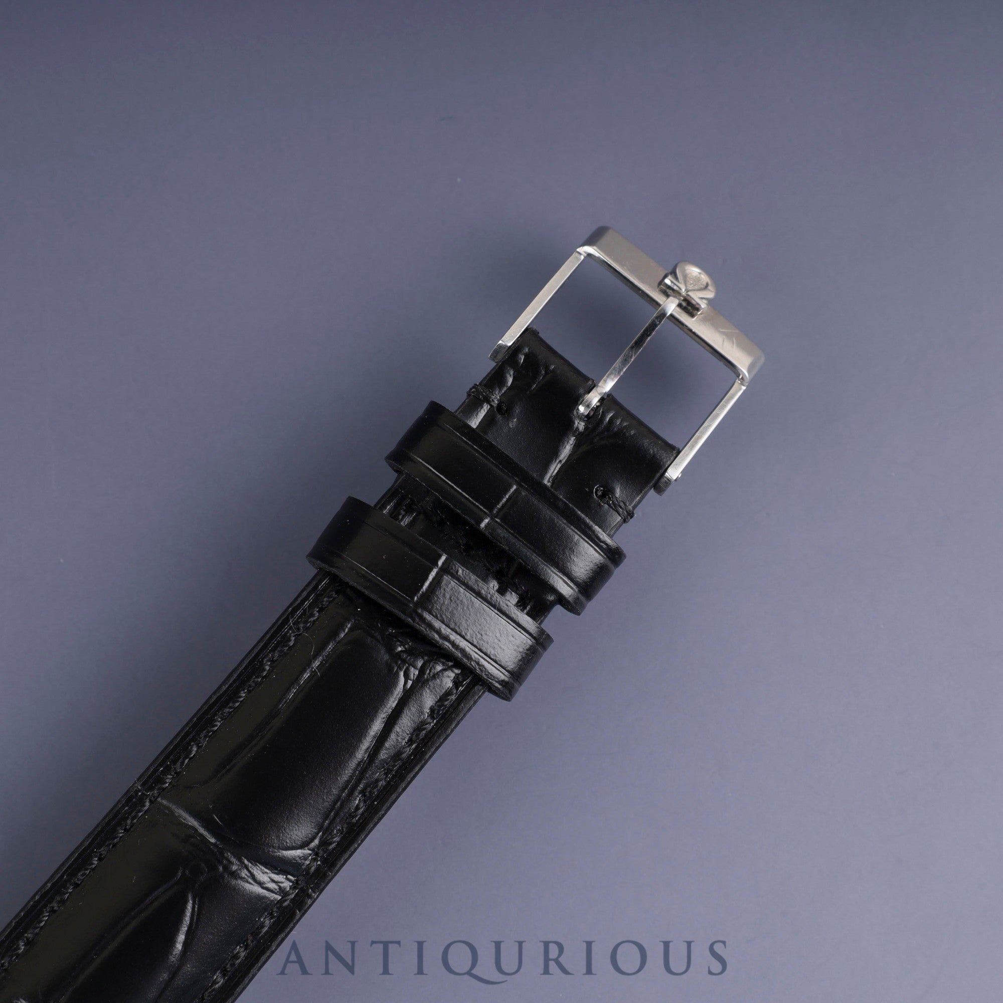 Omega De Ville 111.0132 Manual Winding Caliber 625 Stainless Steel Leather Strap with Genuine Stainless Steel Buckle, Silver Dial, Overhauled