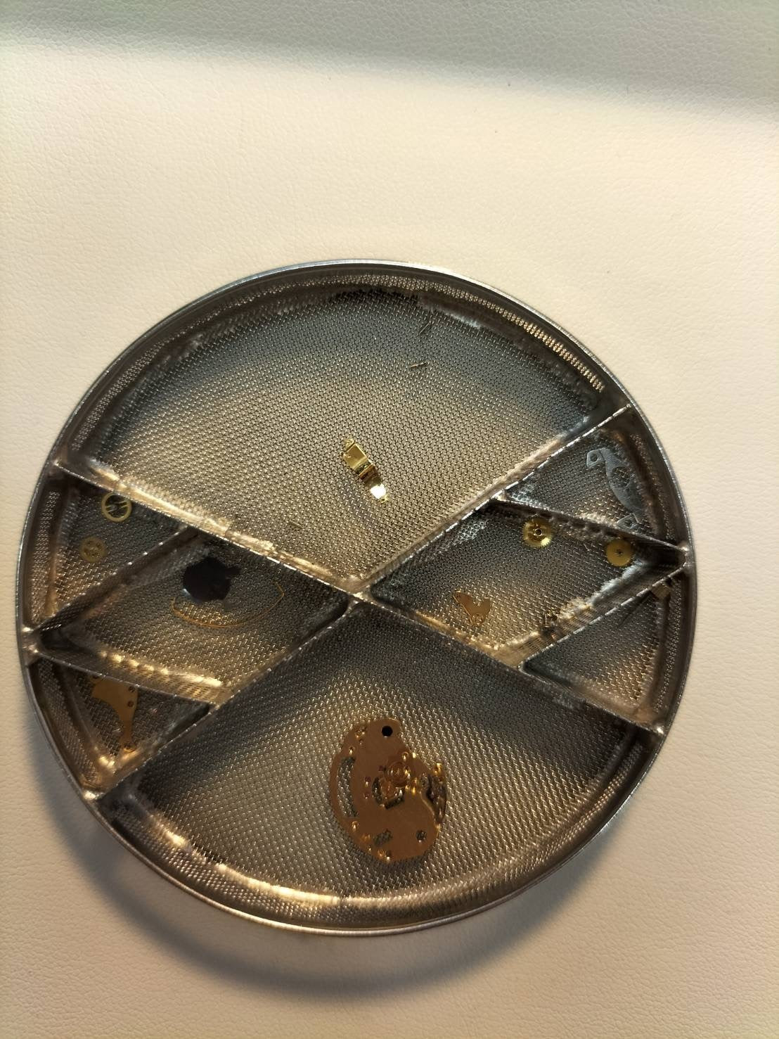 エルメス クロアジュール CR1.220 クォーツ Cal.976.001 SS/GP SS/GP ホワイト文字盤 オーバーホール済み