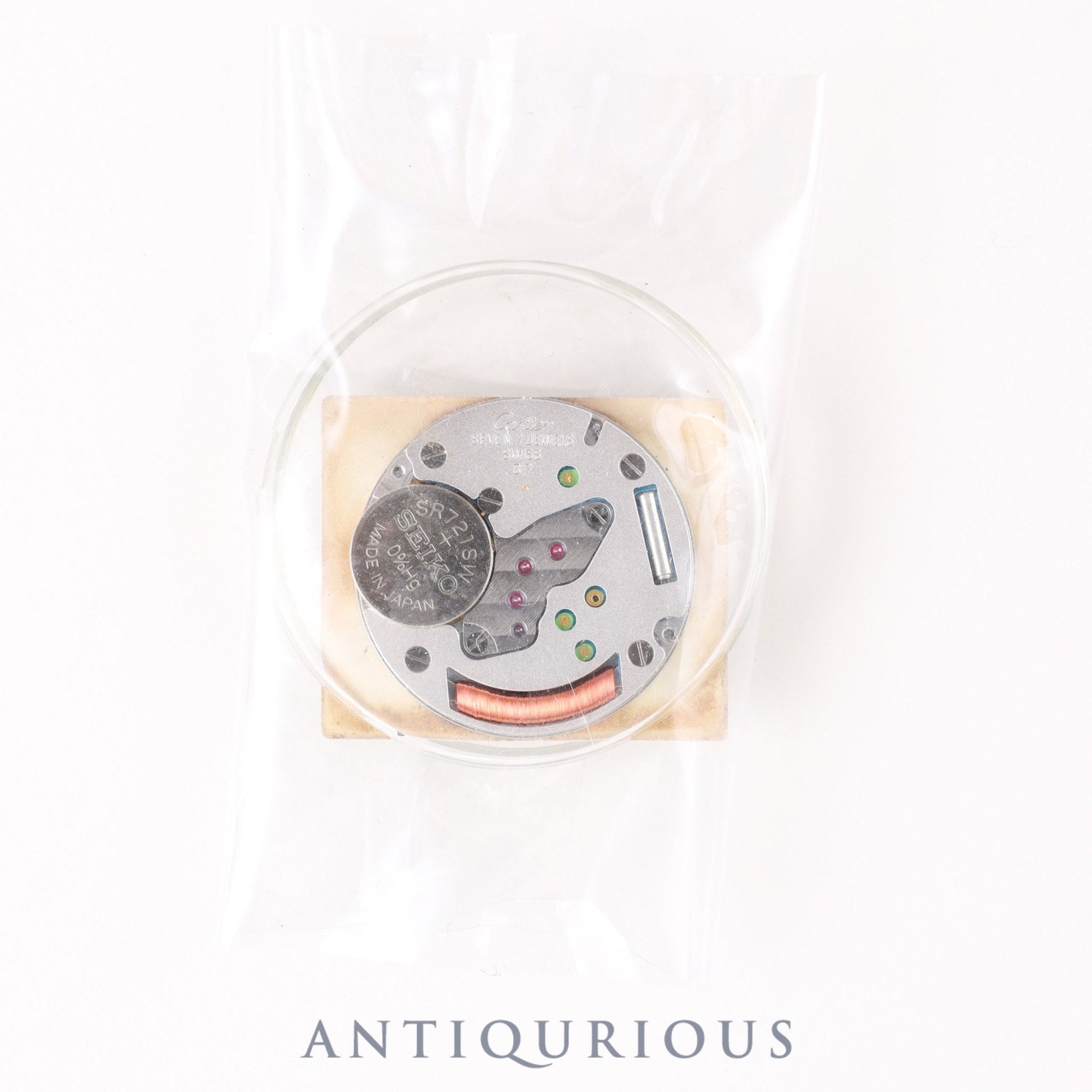 Cartier Must Tank GM (XL) 2413 Quartz Caliber 87 SV925 with Genuine Leather Strap and Genuine D-Buckle (GP). Telephone Arabic Dial. Overhauled and Finished to Look Like New.