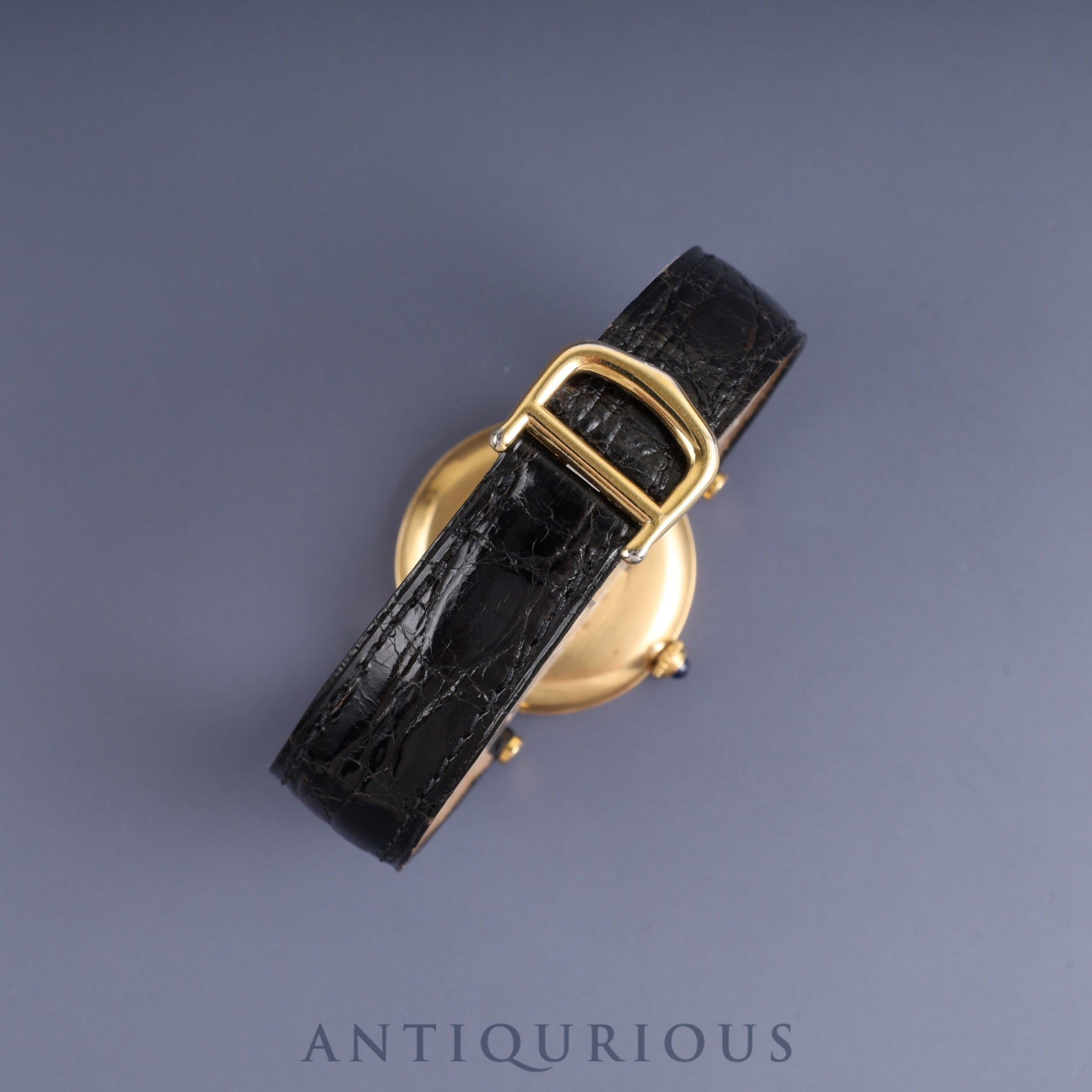 Cartier Must Vendome 590003 / W1005454 Quartz Cal.690 SV925 Genuine leather strap Genuine D buckle (GP) Opalan dial Overhauled