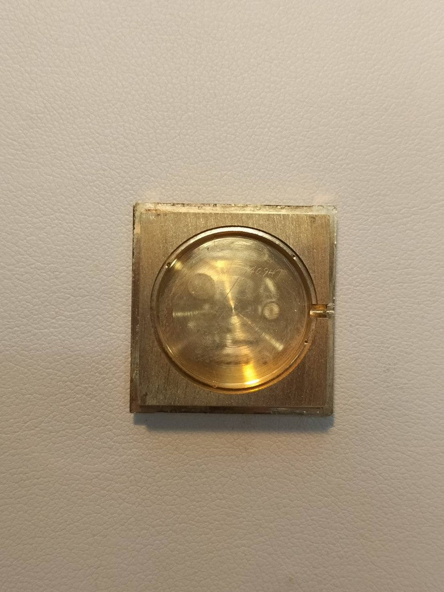 Cartier Must Tank LM Manual Winding SV925 Leather Watch with Genuine GP Buckle, Black Roman Dial, Overhauled