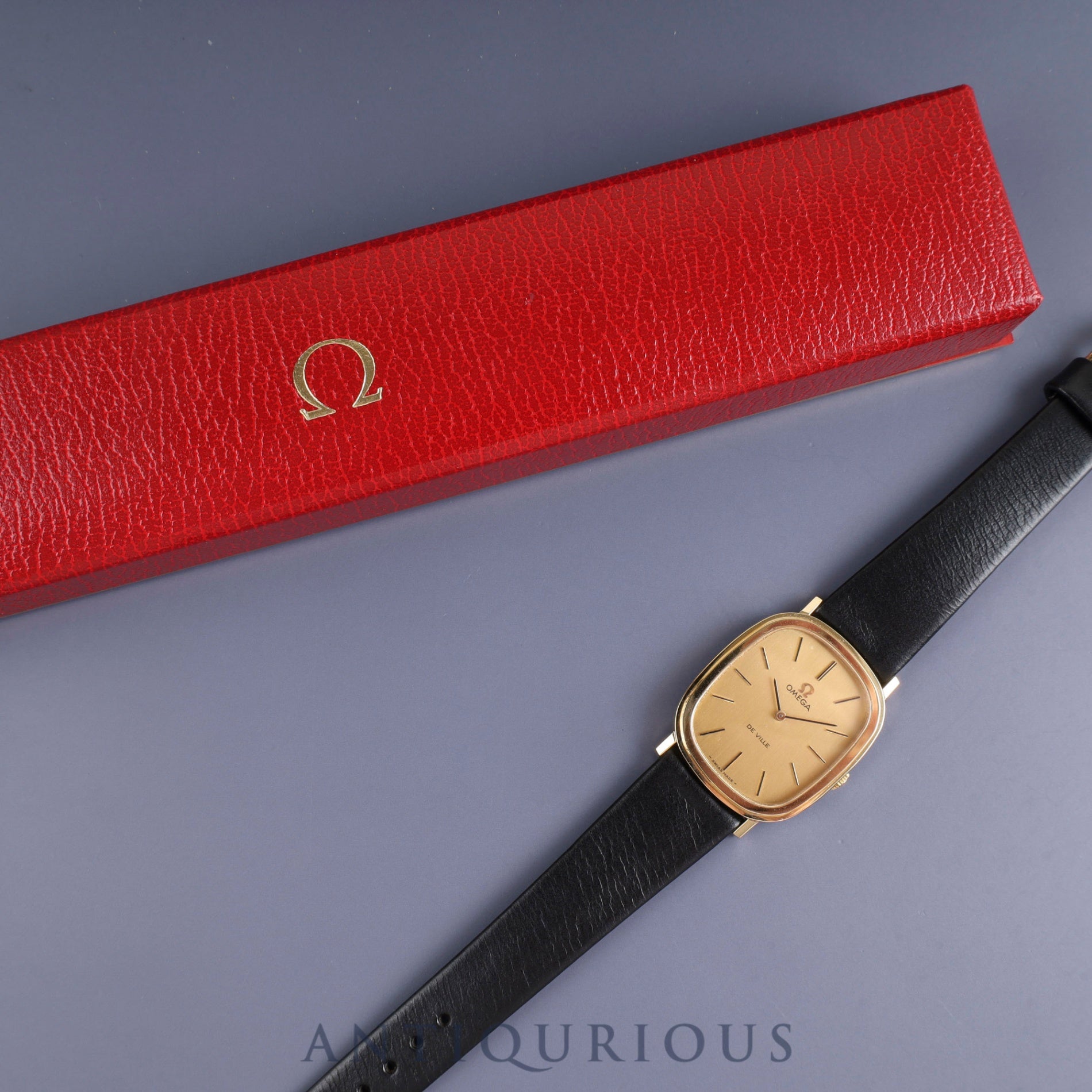 Omega De Ville 511.0472 Manual winding Cal.625 GP Genuine leather strap Genuine buckle (GP) Gold dial Case Overhauled