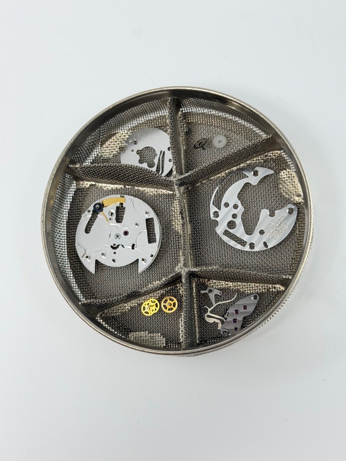 カルティエ サントス オクタゴン LM W2001583 / 187902 クォーツ Cal.87 SS/YG SS/YG アイボリーローマン文字盤(SWISS表記)オーバホール済み