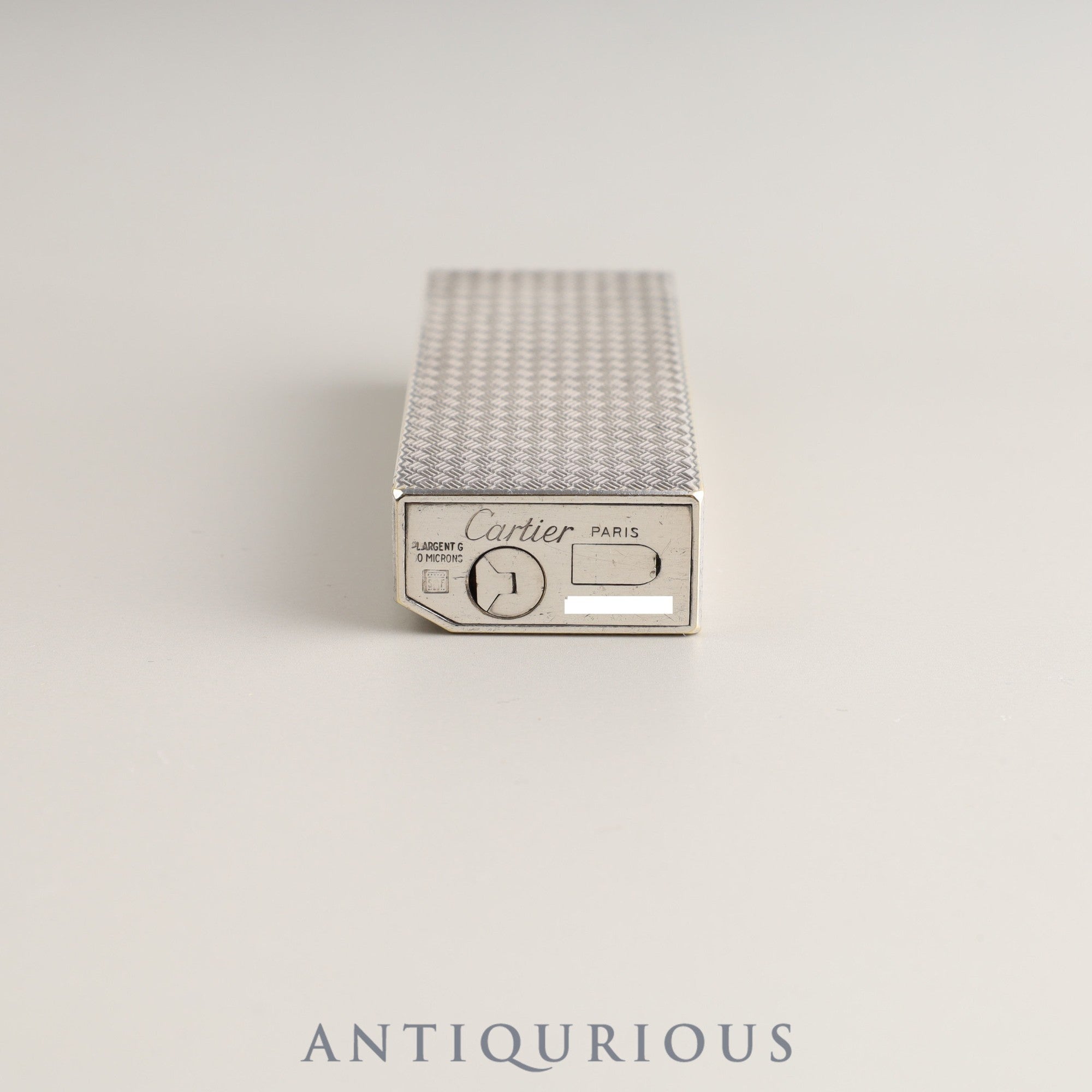 Cartier lighter Pentagon silver color
