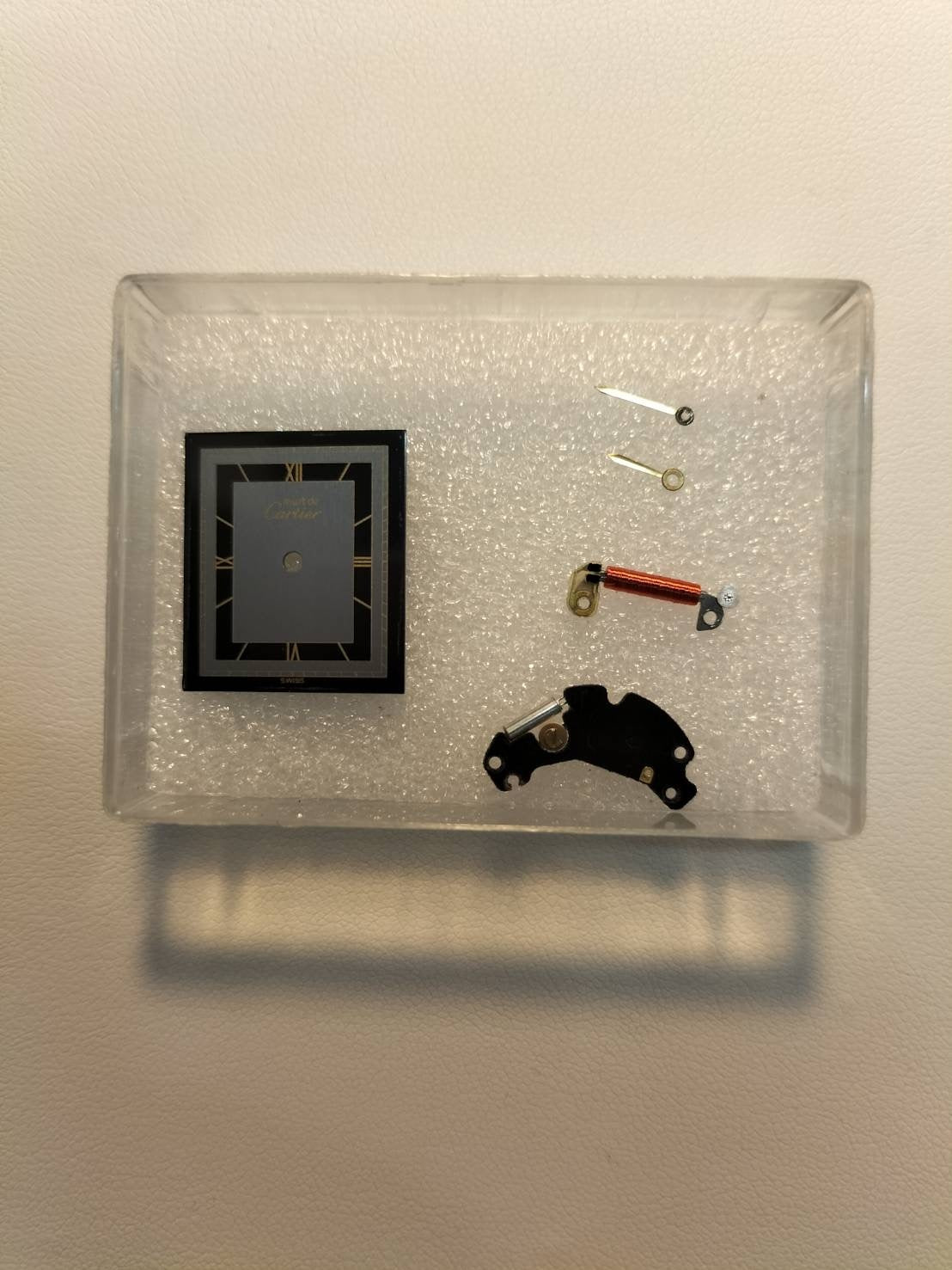 カルティエ マストタンク LM 6 81006 クォーツ Cal.81 SV925 革 純正尾錠(GP) グレーローマン文字盤 箱 冊子 保証書(1985年)オーバーホール済み 新品仕上げ済み