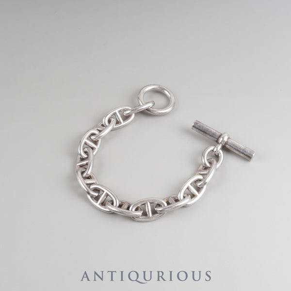 エルメス ブレスレット シェーヌダンクル TGM SV925 12コマ マルジェラ期