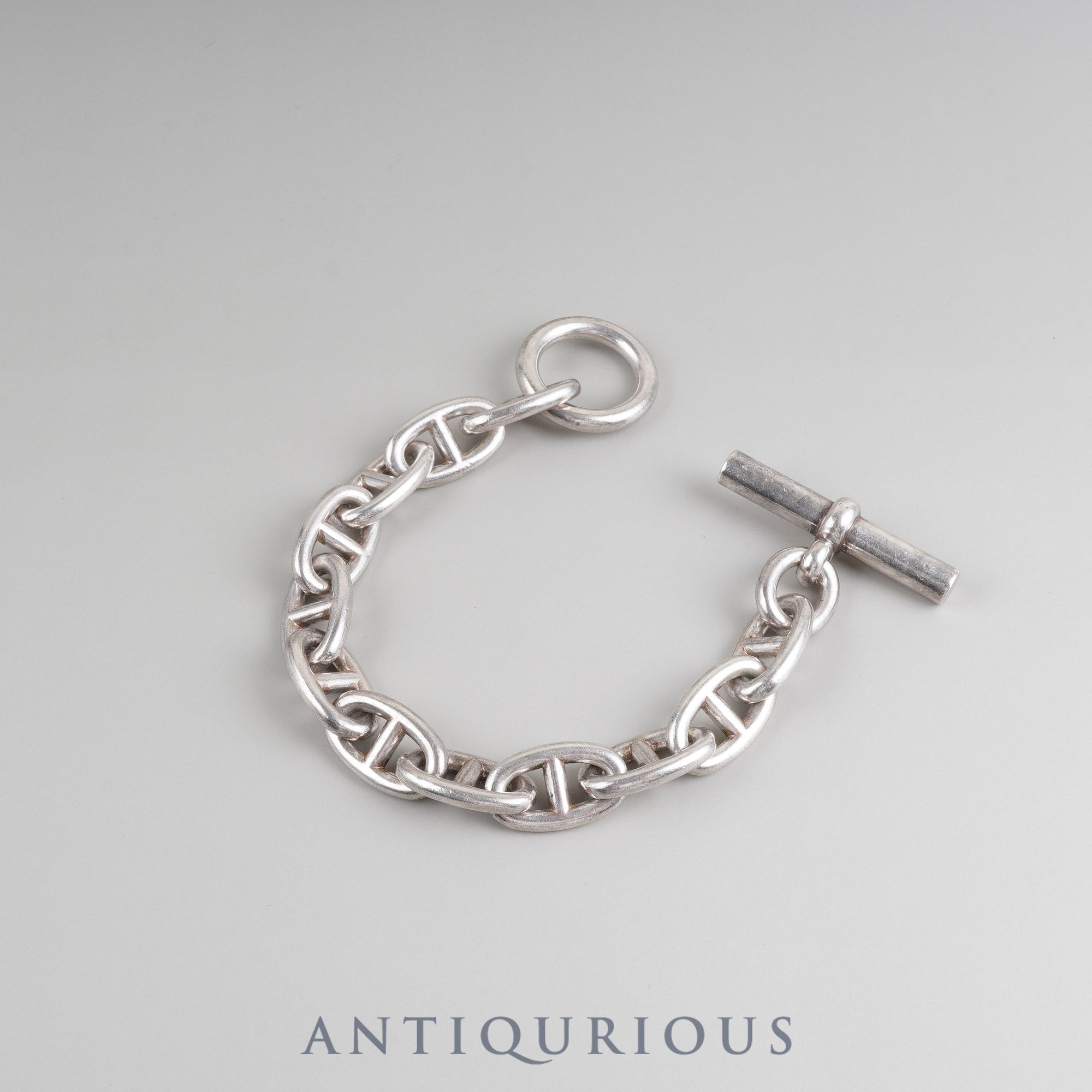 エルメス ブレスレット シェーヌダンクル TGM SV925 12コマ マルジェラ  