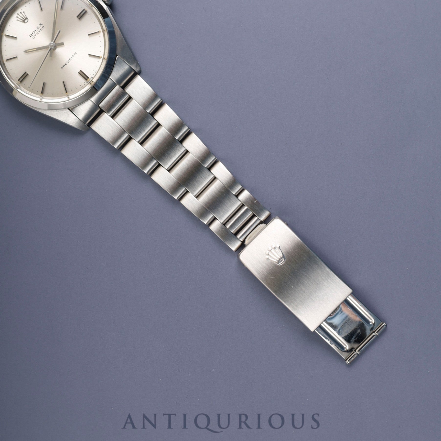 ロレックス オイスター プレシジョン 6426 自動巻き Cal.1225 SS SS シルバー文字盤 33番台(1970年) オーバーホール済み