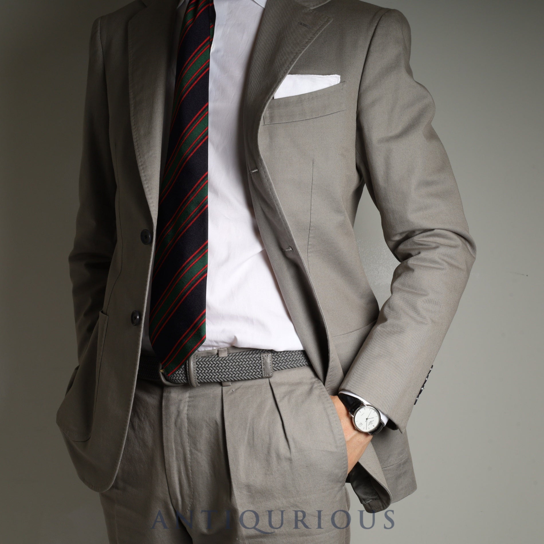 IWC Portofino IW351320 Automatic Cal.37521 SS Leather Genuine Buckle (SS) White Dial Warranty (2000) Overhauled IWC