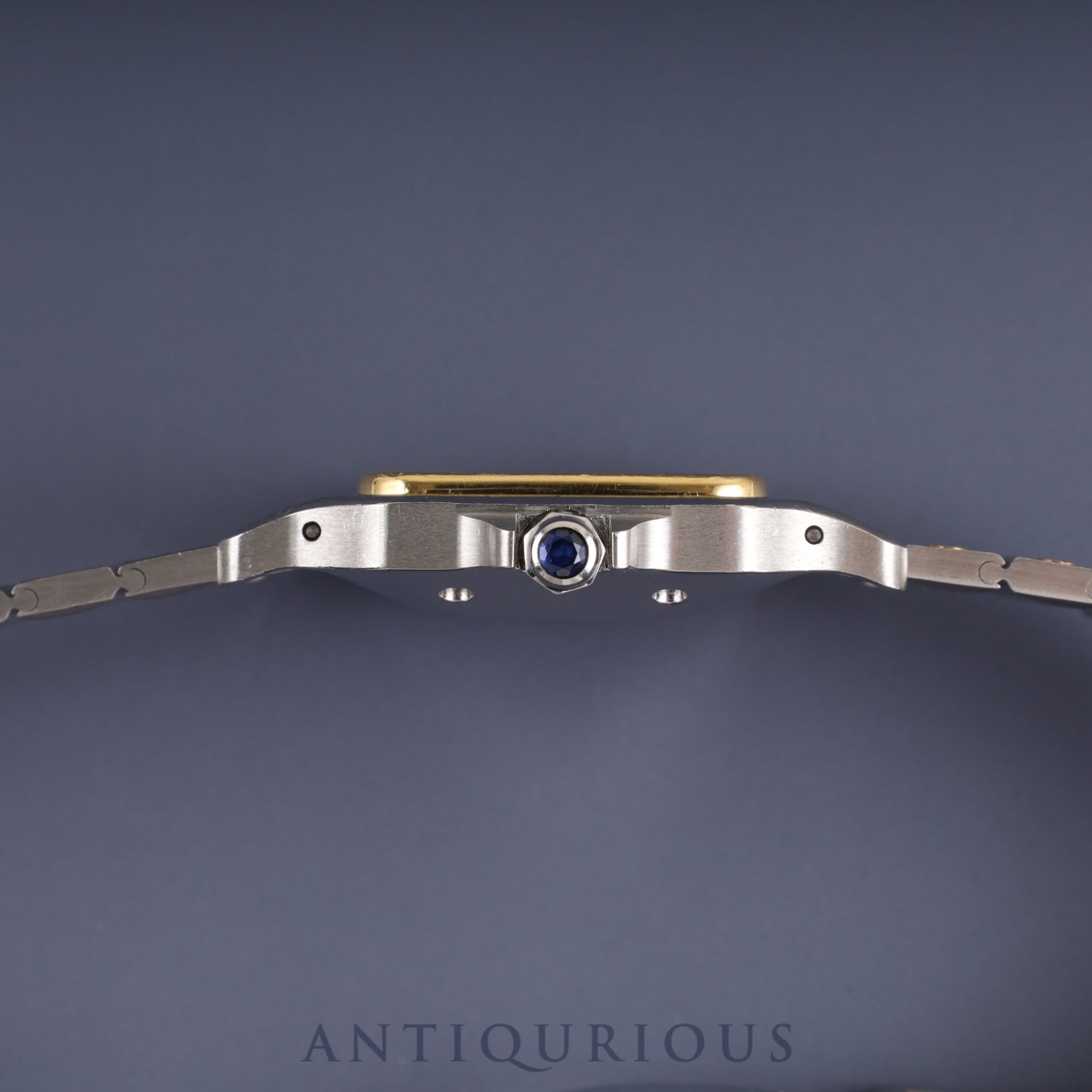 Cartier Santos Galbee LM AC23.80GR OR0.750GR 4.05GR/2961 Automatic Cal.2671 Stainless Steel/Yellow Gold White Roman Dial Overhauled