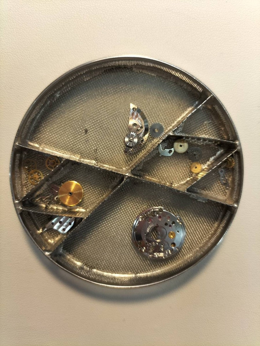 カルティエ マストタンク LM 手巻き SV925 純正革ベルト 純正尾錠(GP) ブラックローマン文字盤 オーバーホール済み