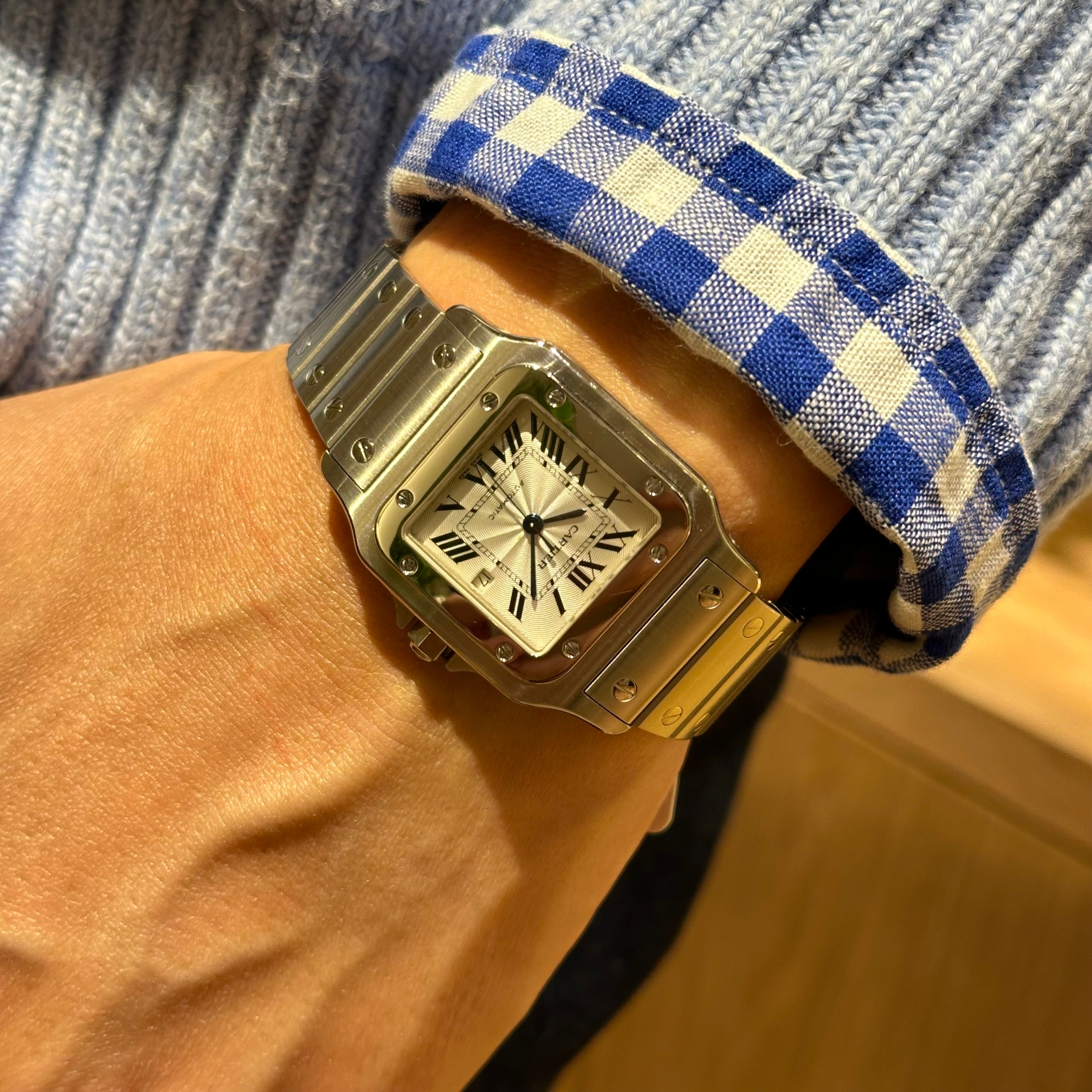 Cartier Santos Galbe LM W20055D6 Fully maintained