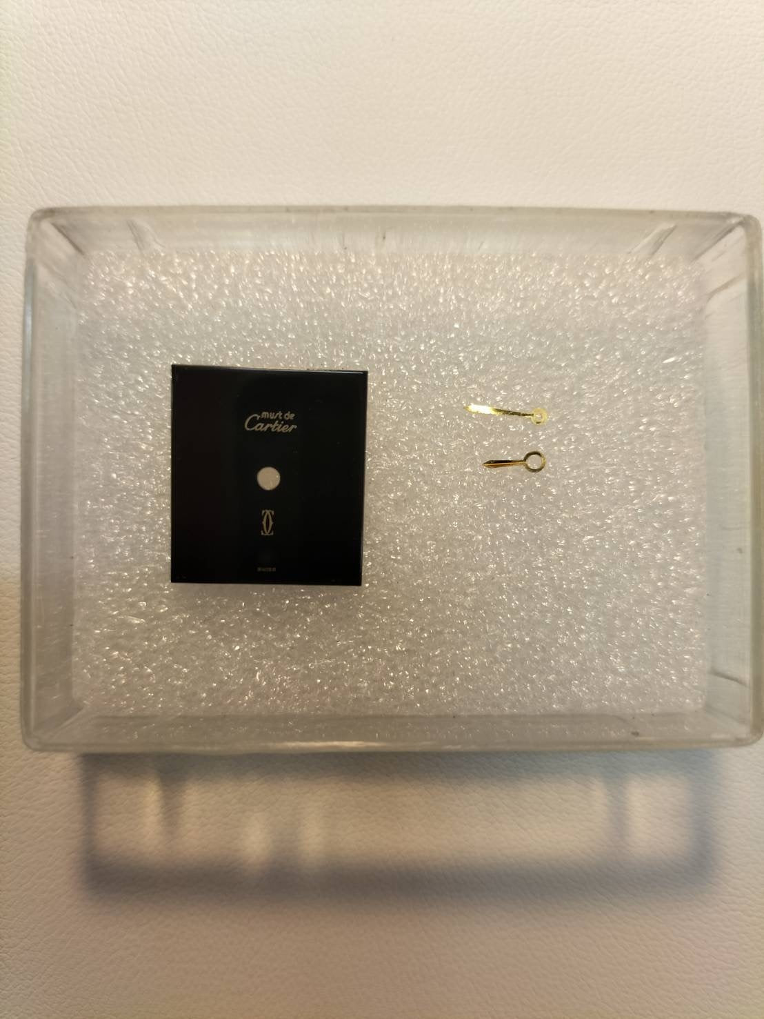 Cartier Must Tank SM Manual winding Cal.78-1 SV925 Genuine leather strap Genuine pin buckle (GP) Onyx dial (SWISS notation) Box Overhauled