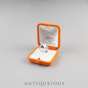 Hermes Medor Ring, SV925, #54, Approx. Size 13.5, Case