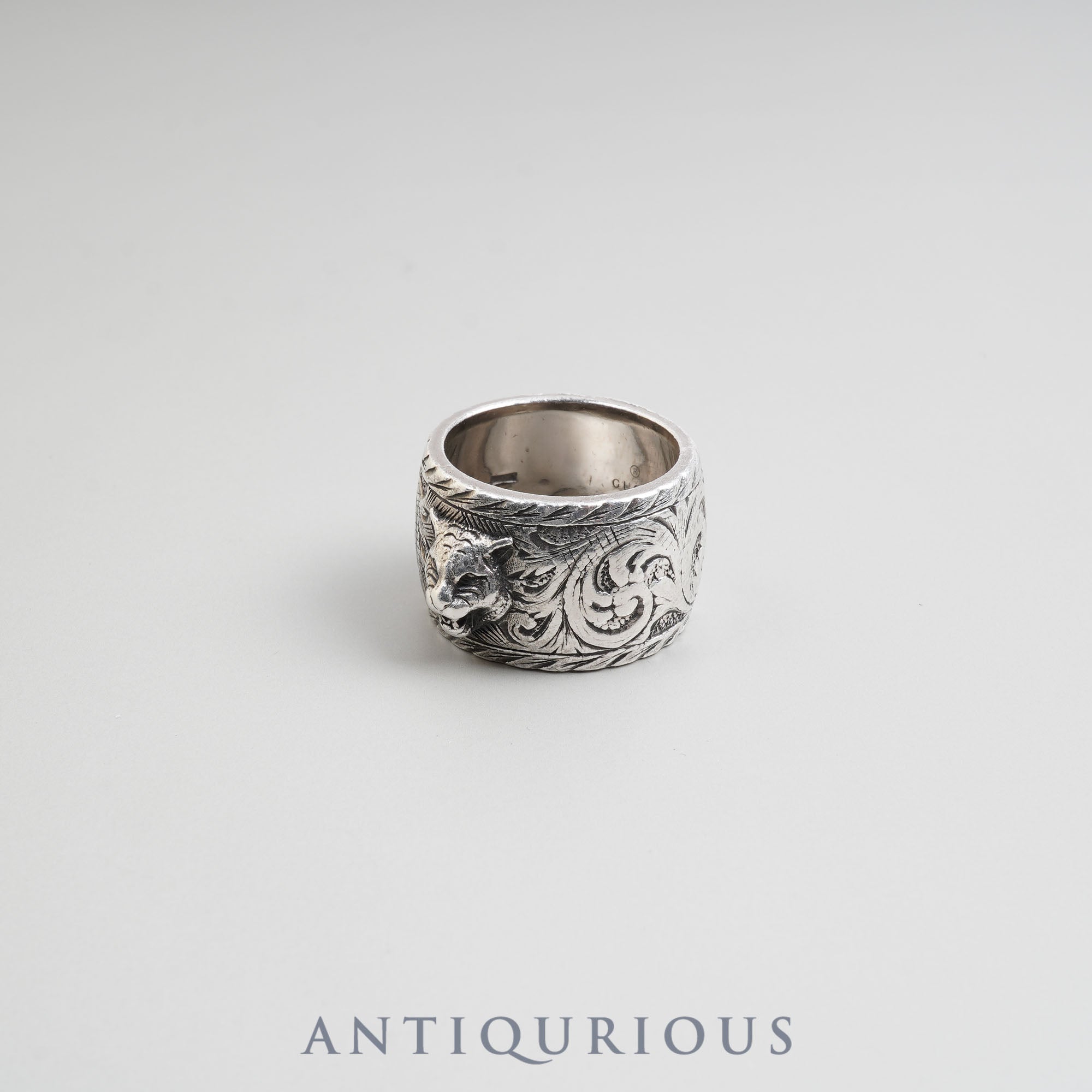 gucci ring tiger head