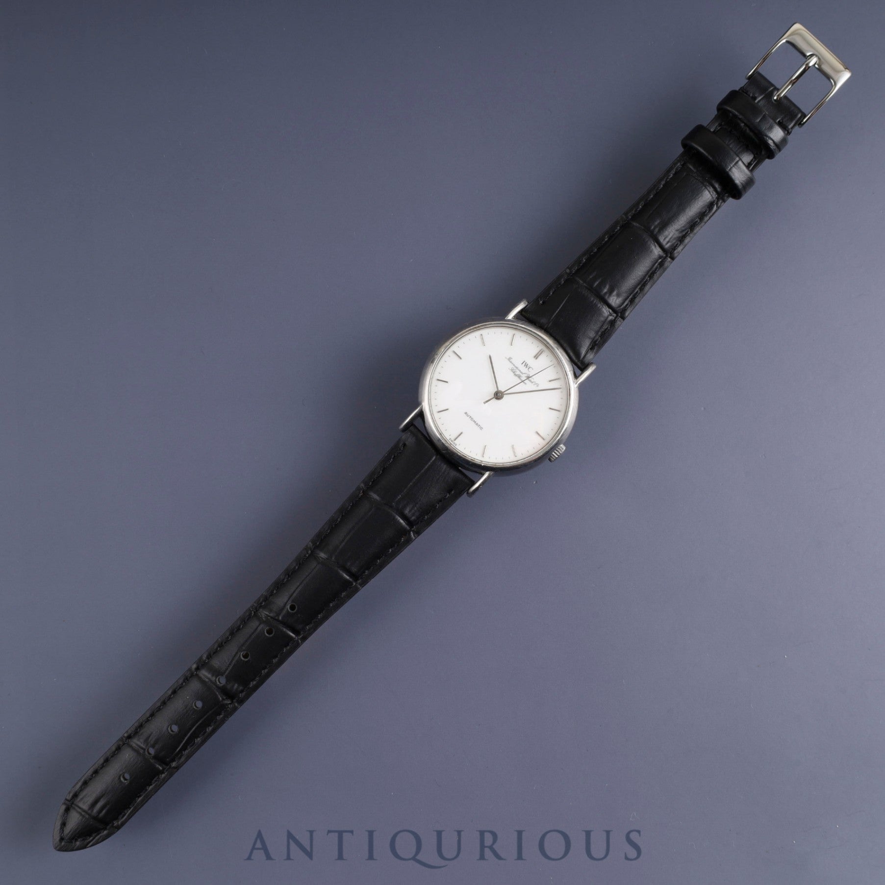 IWC Portofino IW351403 Automatic Cal.37521 SS Leather Third party buckle (SS) White dial Overhauled IWC