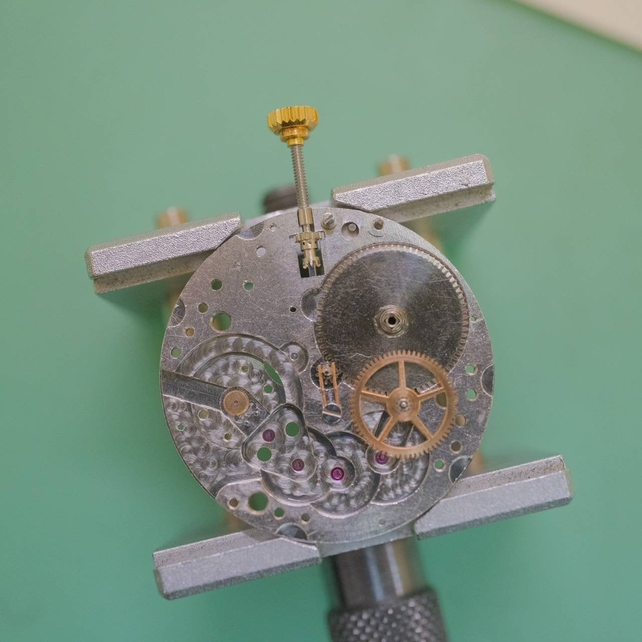 Piaget Round 90231 Manual Winding Caliber 9P2 750YG Leather Strap with Genuine Buckle (750YG) White Dial