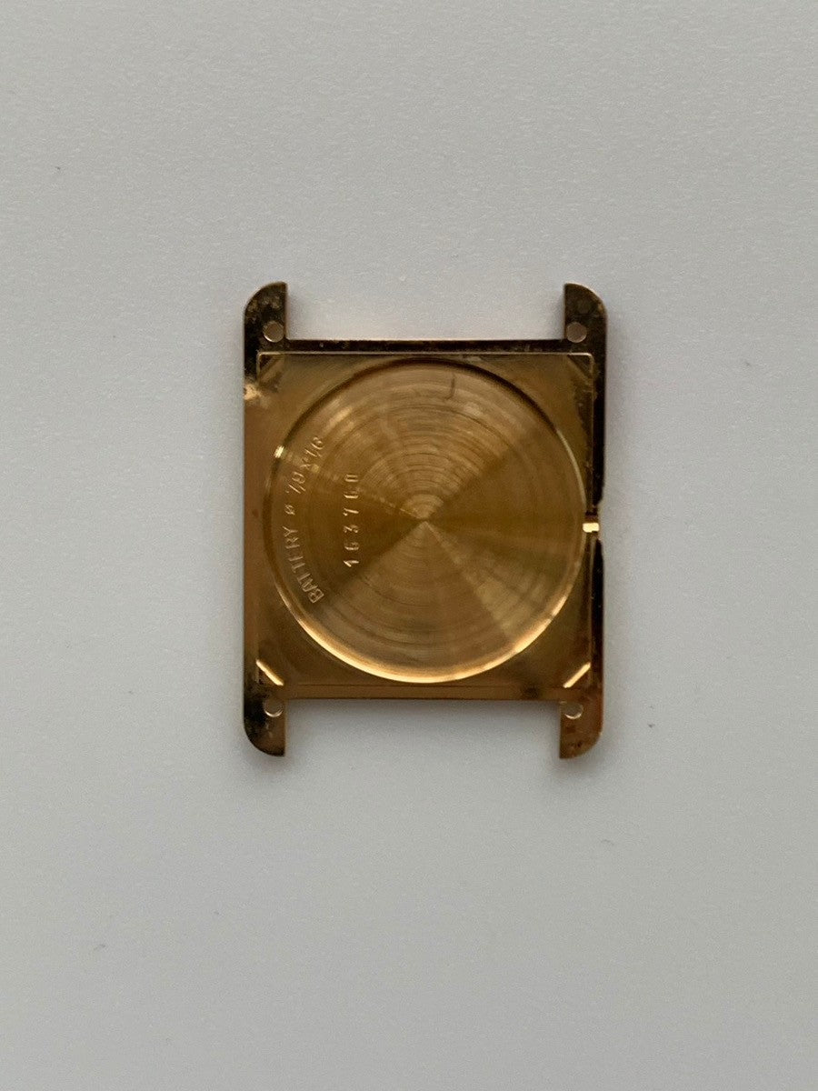 カルティエ マストタンク LM 590005 クォーツ Cal.90 SV925 革 純正尾錠(GP)アイボリーローマン文字盤(SWISS表記) オーバーホール済み