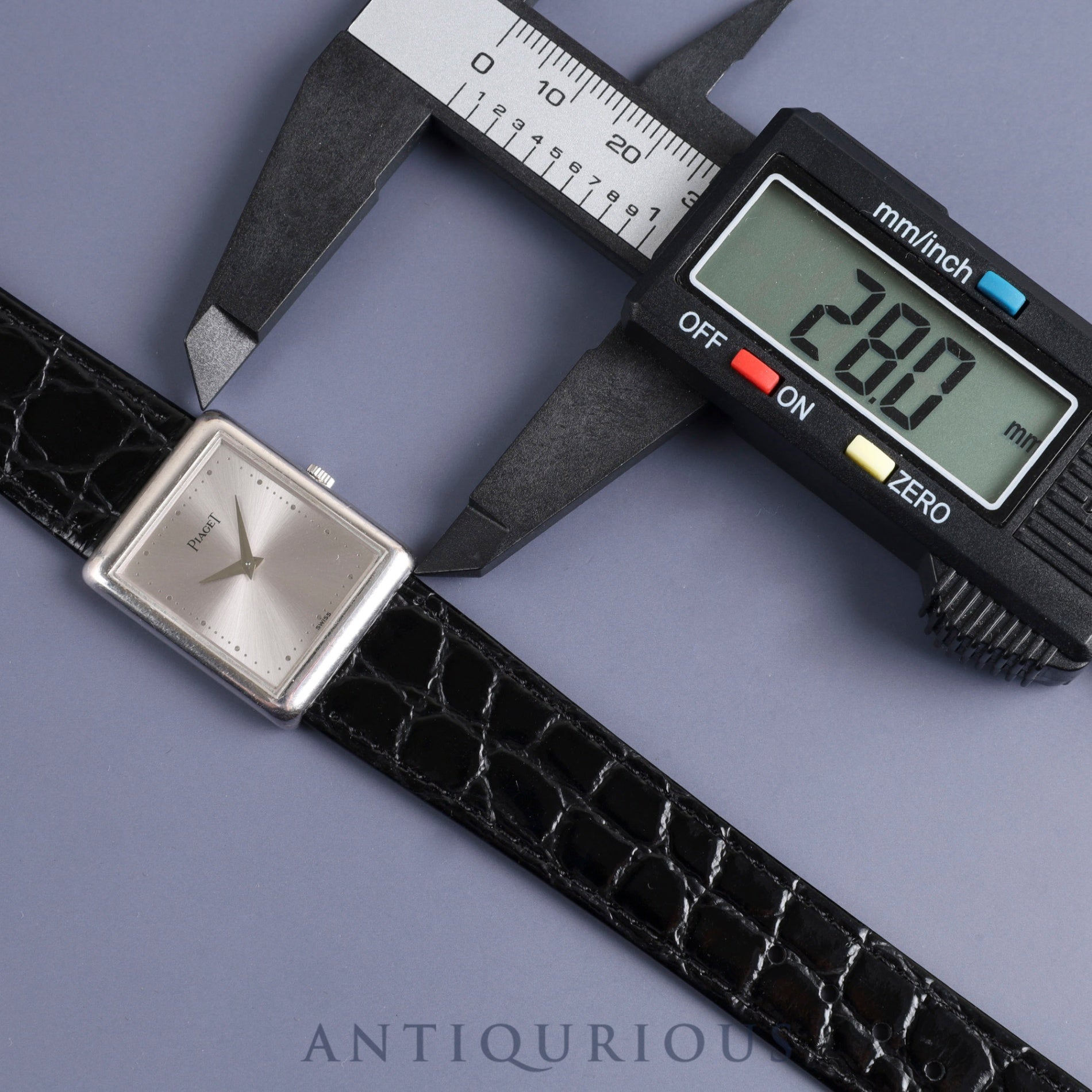 ピアジェ プロトコール 9150 手巻き Cal.9P2 750WG 革 純正尾錠(750WG) シルバー文字盤 純正替えベルト オーバーホール済み