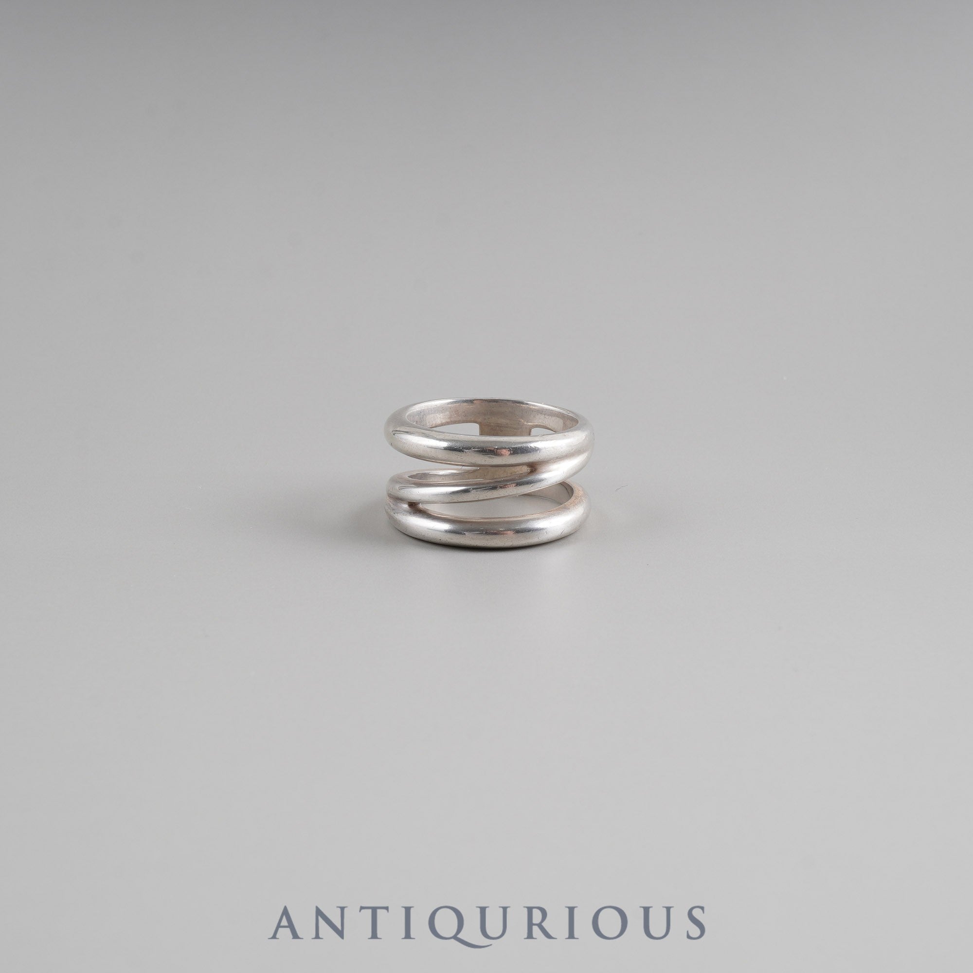 Tiffany ring open diagonal SV925 size 14