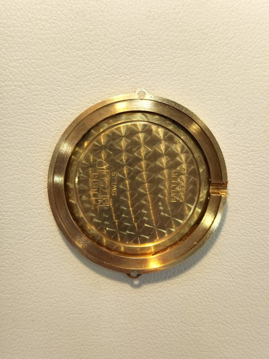 カルティエ ヴァンドーム VLC LM 881003 クォーツ Cal.81 18K 革 純正尾錠(GP)ホワイトローマン文字盤 オーバーホール済み