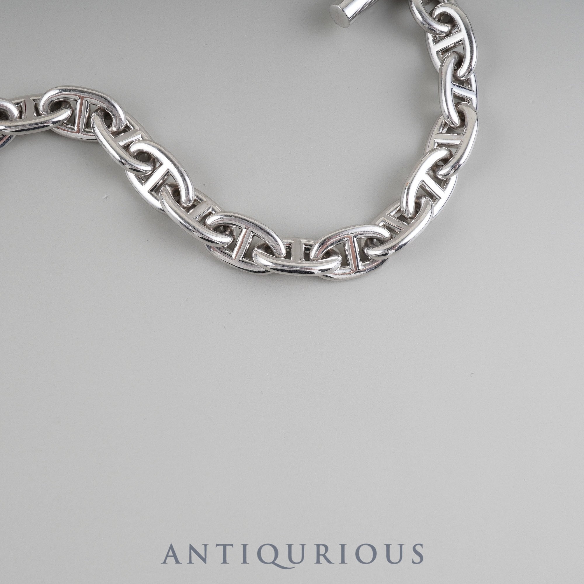 Hermès Chaine d'Ancre Bracelet, MM, 16 links, SV925, Margiela period