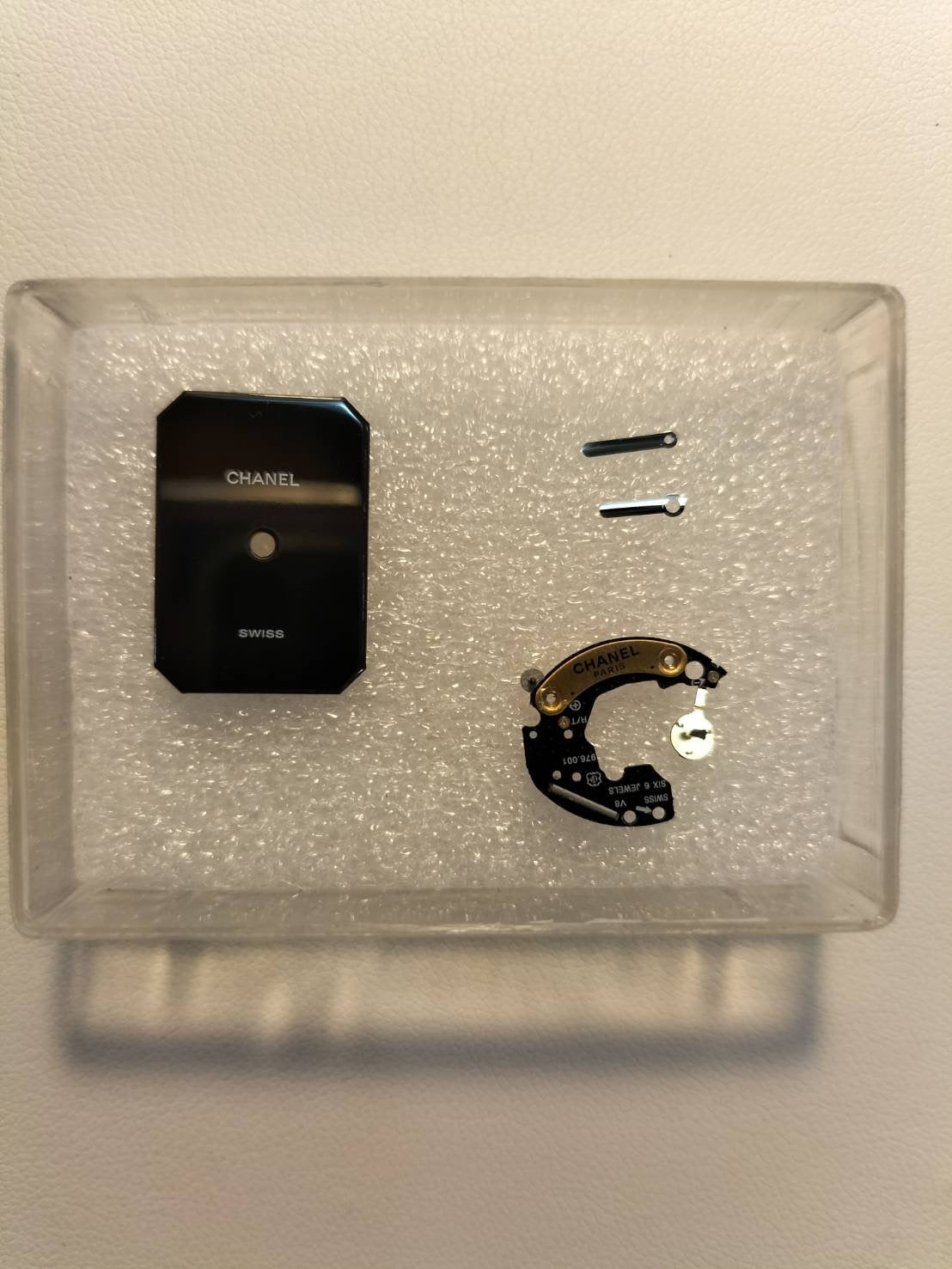 Chanel Premiere M H0001 Quartz Cal.976.001 SS SS/Leather Black Dial Box Overhauled