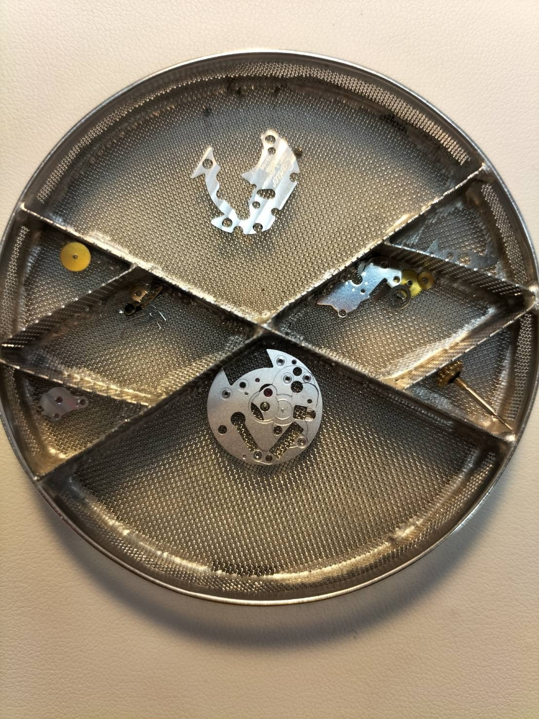 カルティエ マストトリニティ W1010744 / 2735 クォーツ Cal.- SV925 革 純正Dバックル(GP)サイドトリニティ文字盤 オーバーホール済み