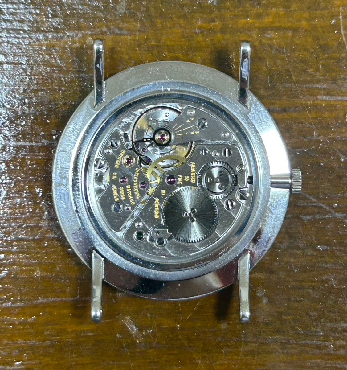 IWC Portofino IW201003, manual winding, Cal. 1852 750, leather, genuine buckle (SS), white dial, overhauled.